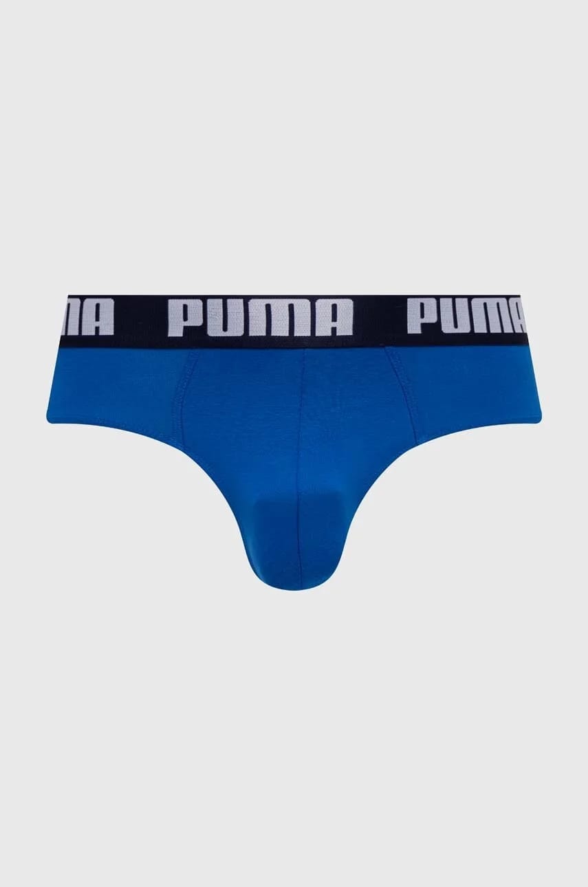 Мужские трусы из хлопка с эластаном Everyday Brief, 2 шт. синие для мужчин - фото 2