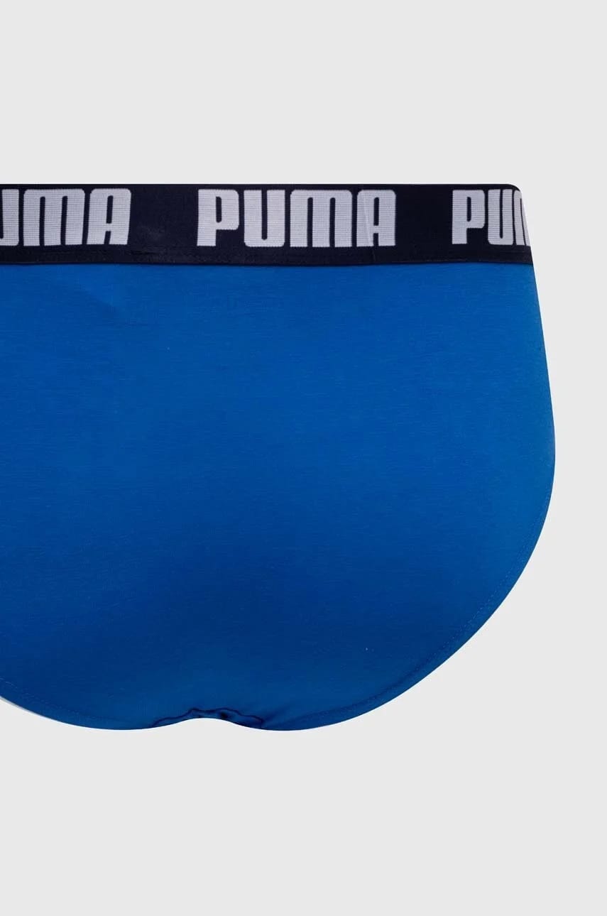 Мужские трусы из хлопка с эластаном Everyday Brief, 2 шт. синие для мужчин - фото 4
