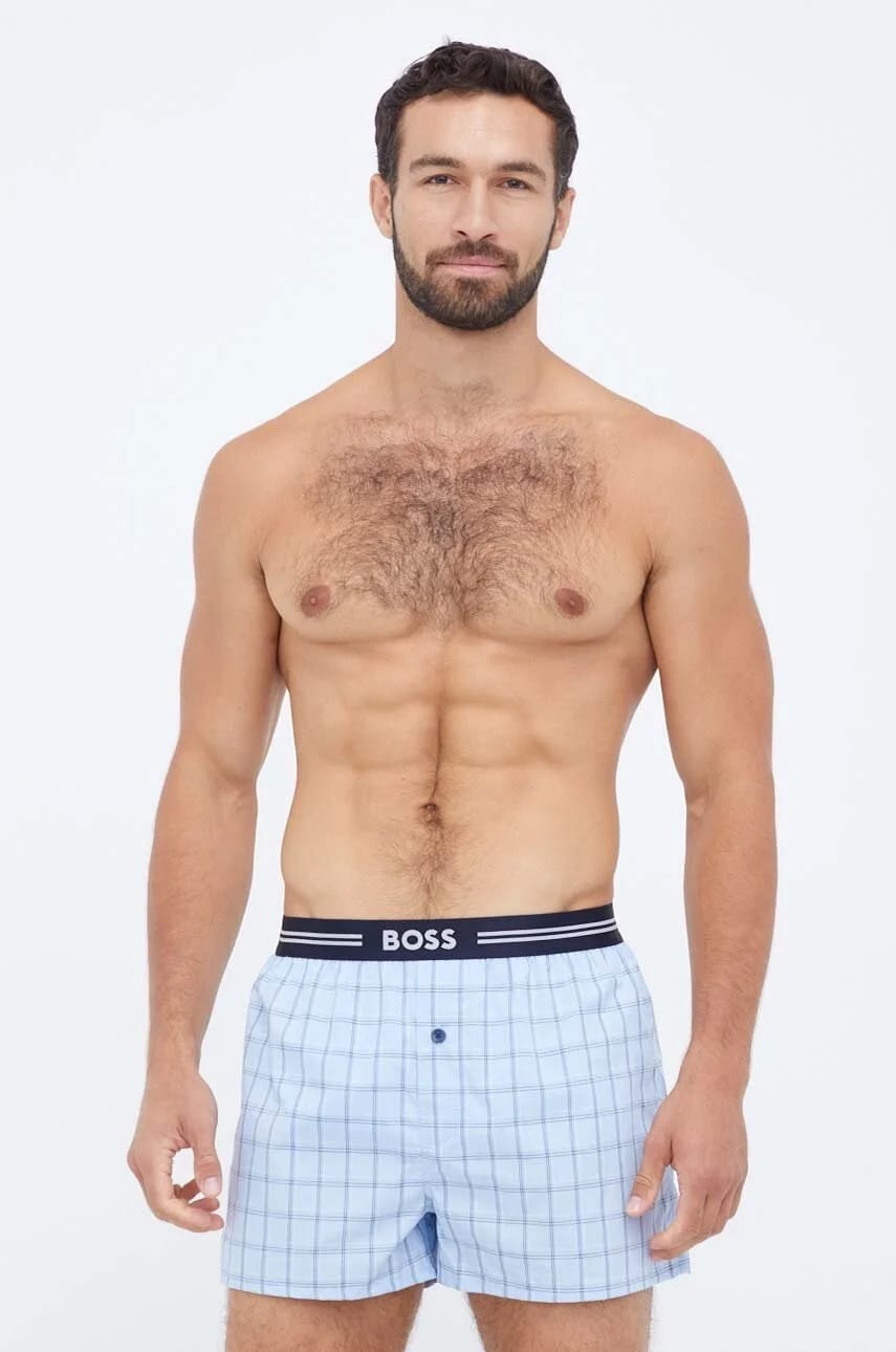 Комплект из 3 хлопковых боксеров 3P Woven Boxer - фото 2