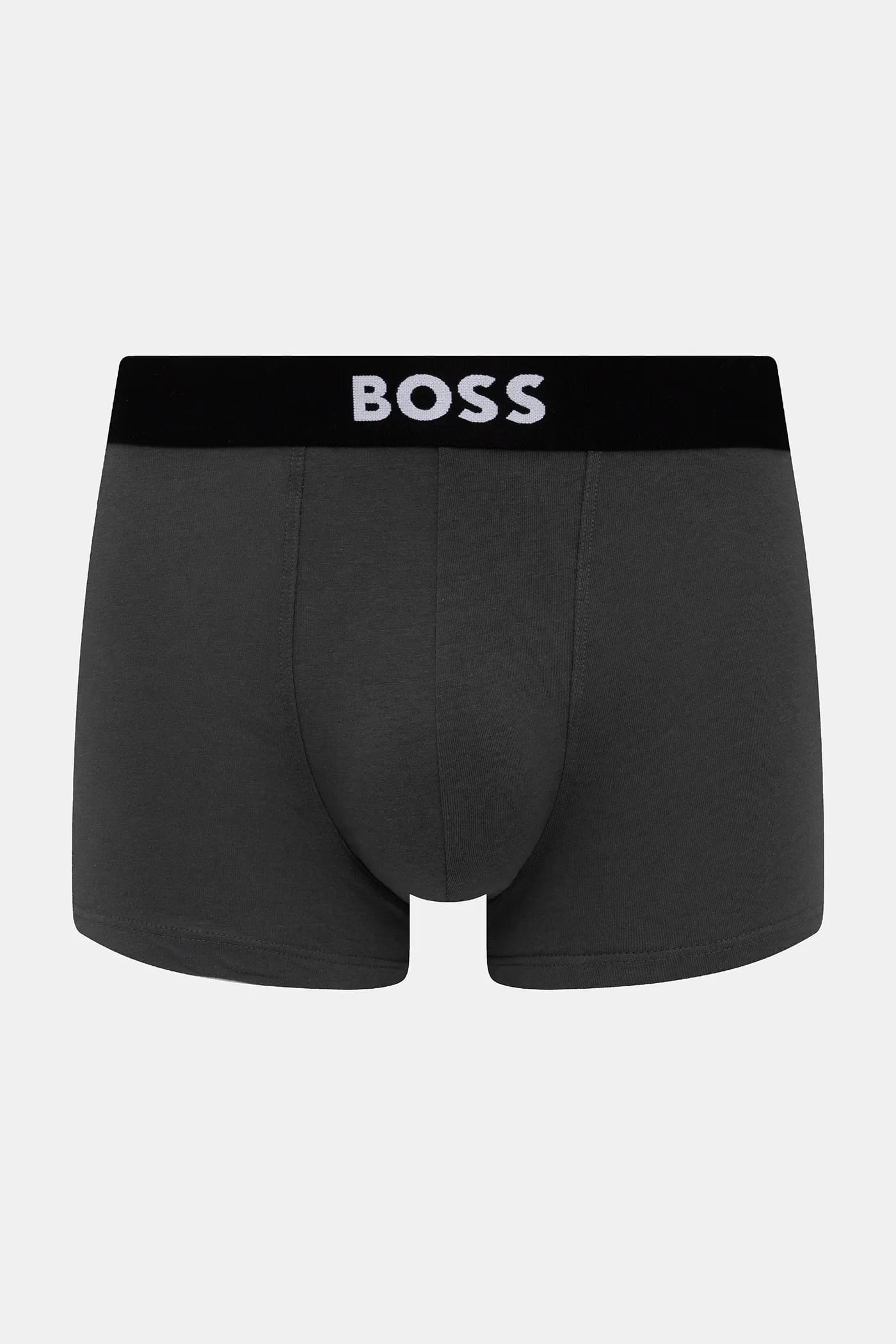 Trunk 3P BOSS ONE Комплект из трех боксеров-шорт черный для мужчин - фото 2