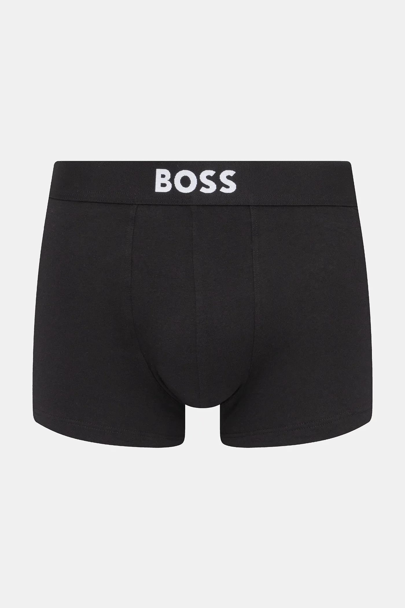 Trunk 3P BOSS ONE Комплект из трех боксеров-шорт черный для мужчин - фото 6