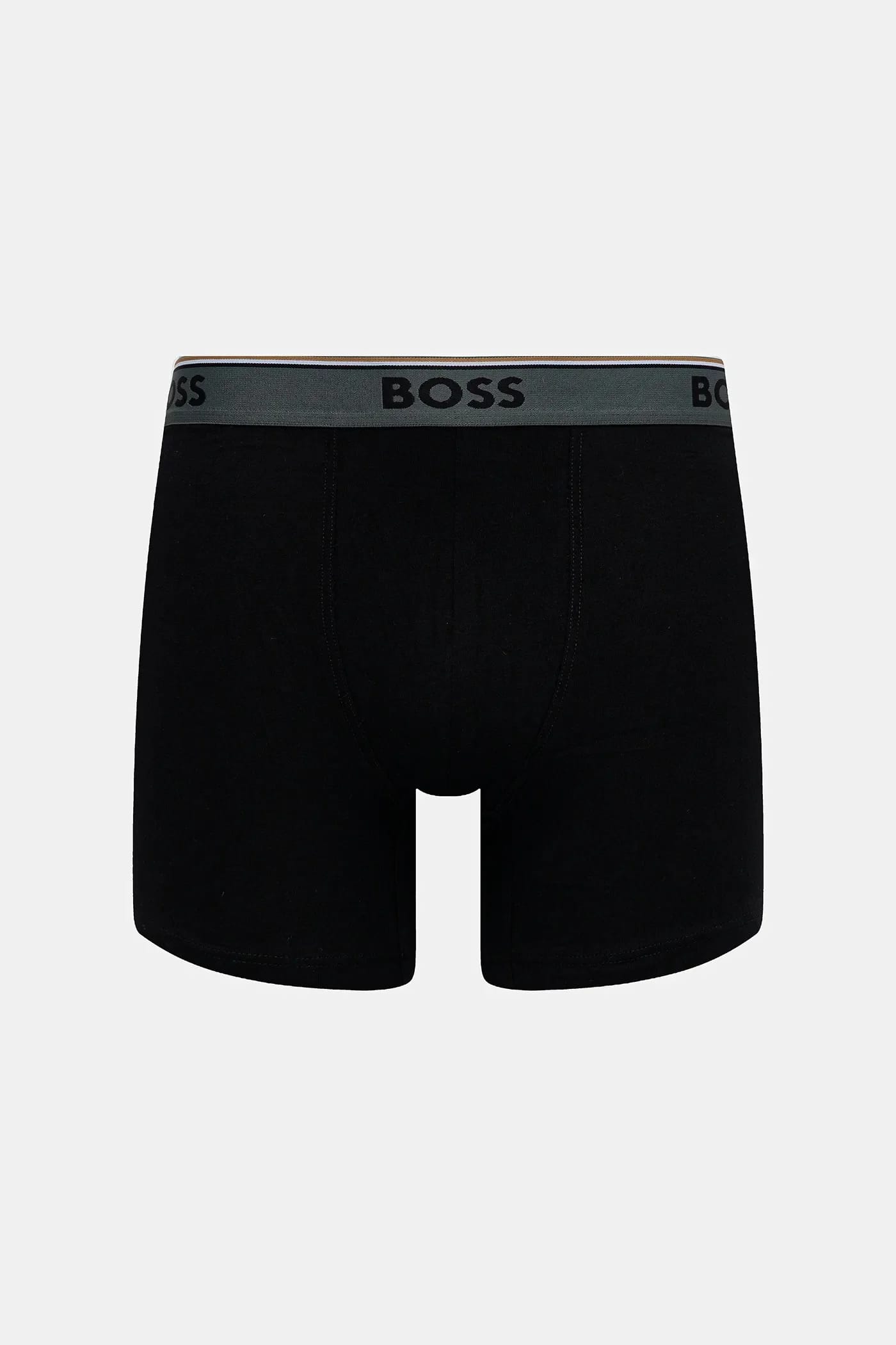 Комплект из трех боксеров BoxerBr 3P Power черный для мужчин - фото 2