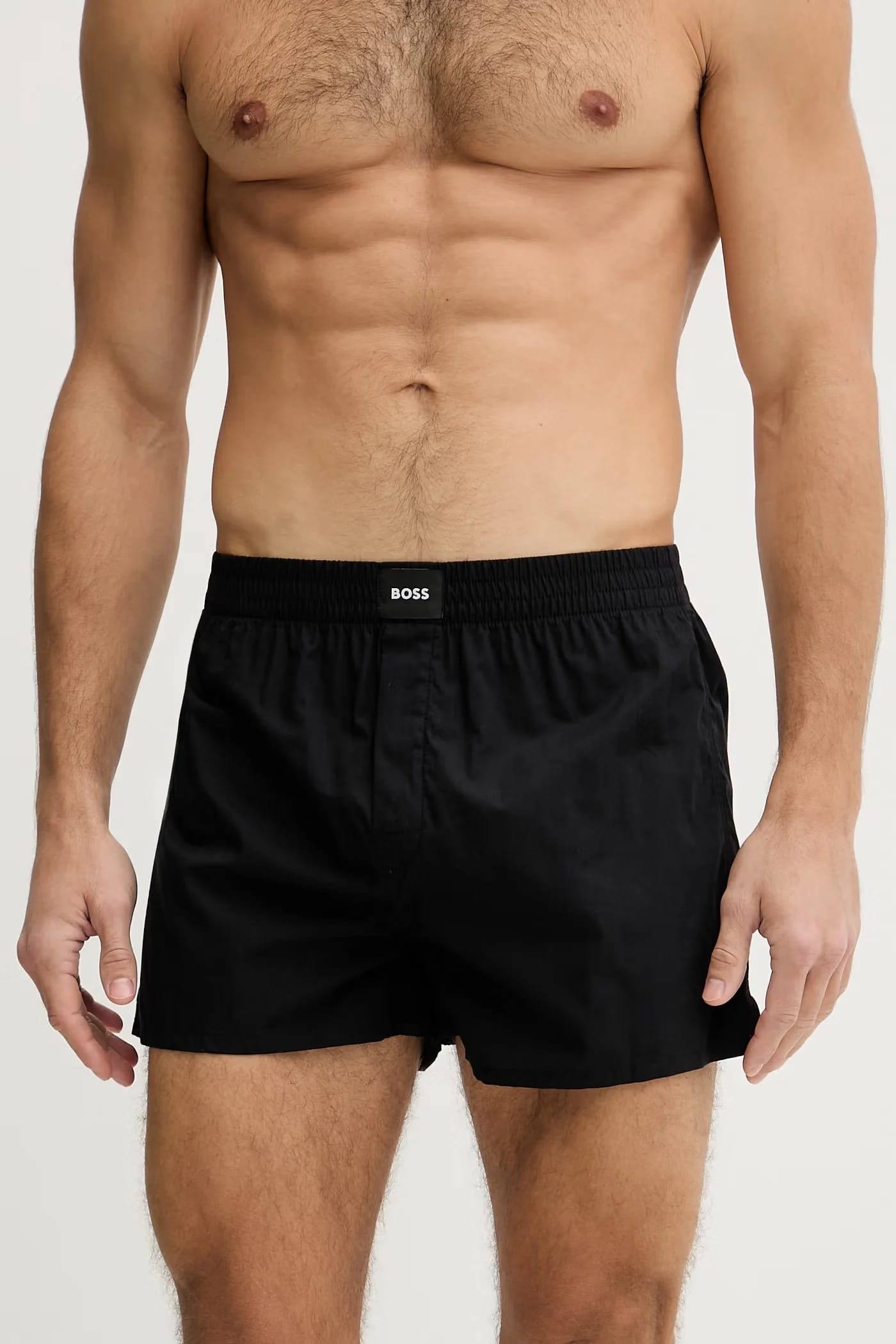 Свободные мужские хлопковые боксеры 2P Boxer S. CW Персиковые 2 шт. - фото 2