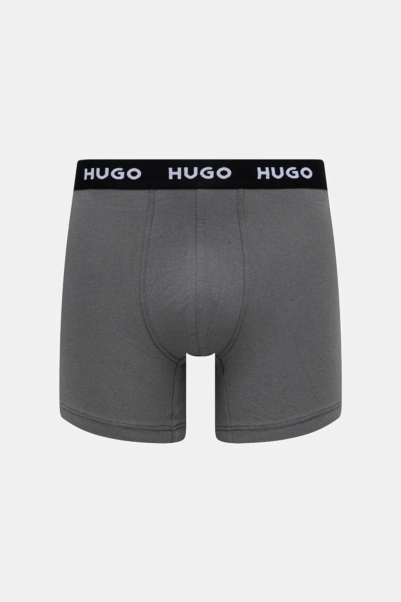 Мужские боксеры из хлопка с эластаном BOXERBR TRIPLET DESIGN, 3 шт. - фото 4