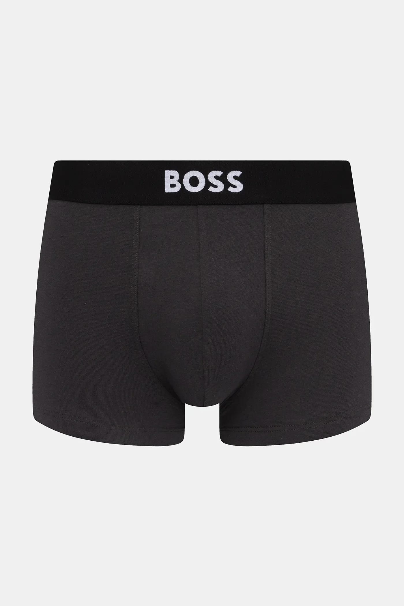Trunk 3P BOSS ONE Комплект из трех боксеров-шорт черный для мужчин - фото 2
