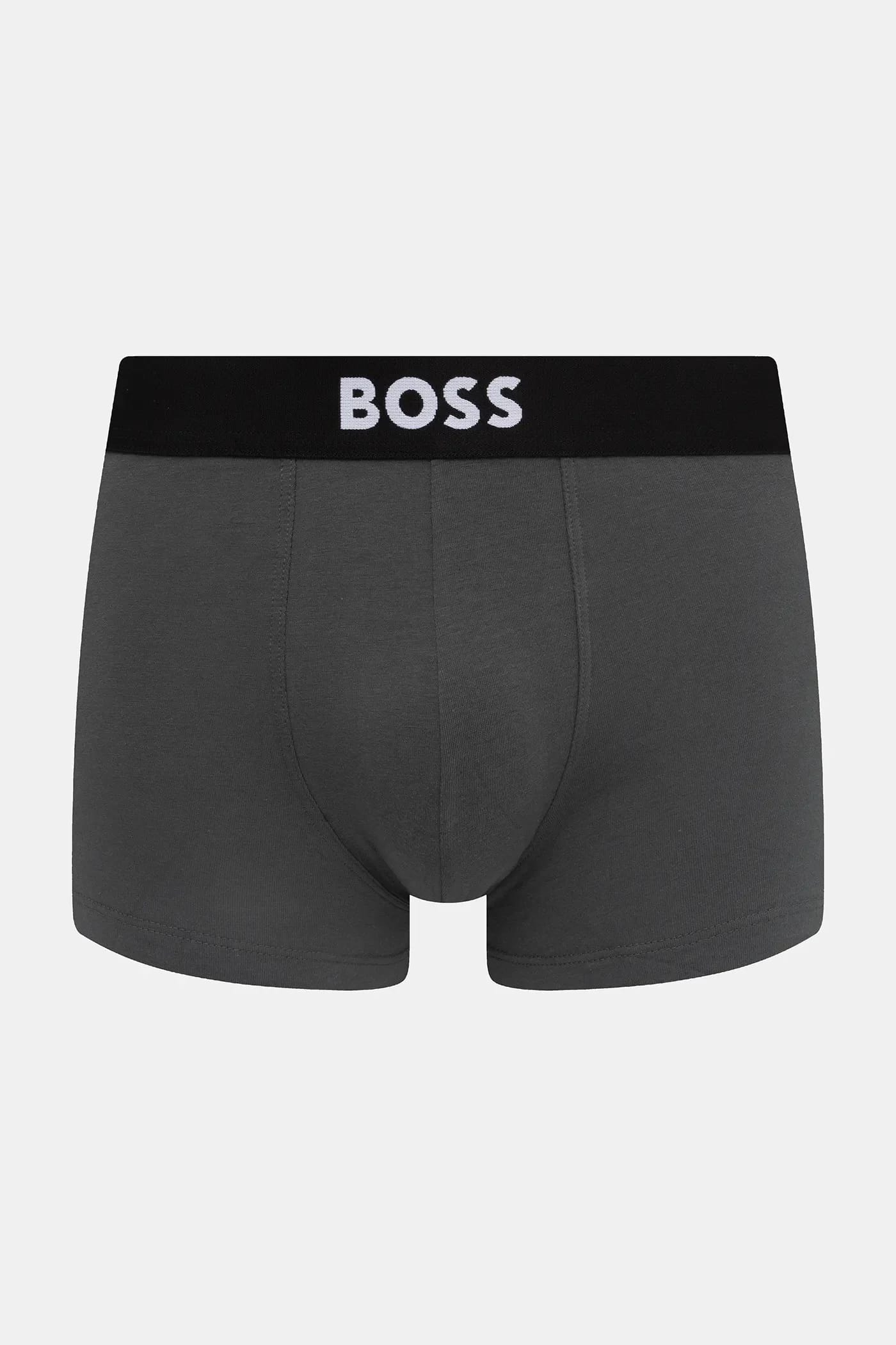 Trunk 3P BOSS ONE Комплект из трех боксеров-шорт черный для мужчин - фото 4