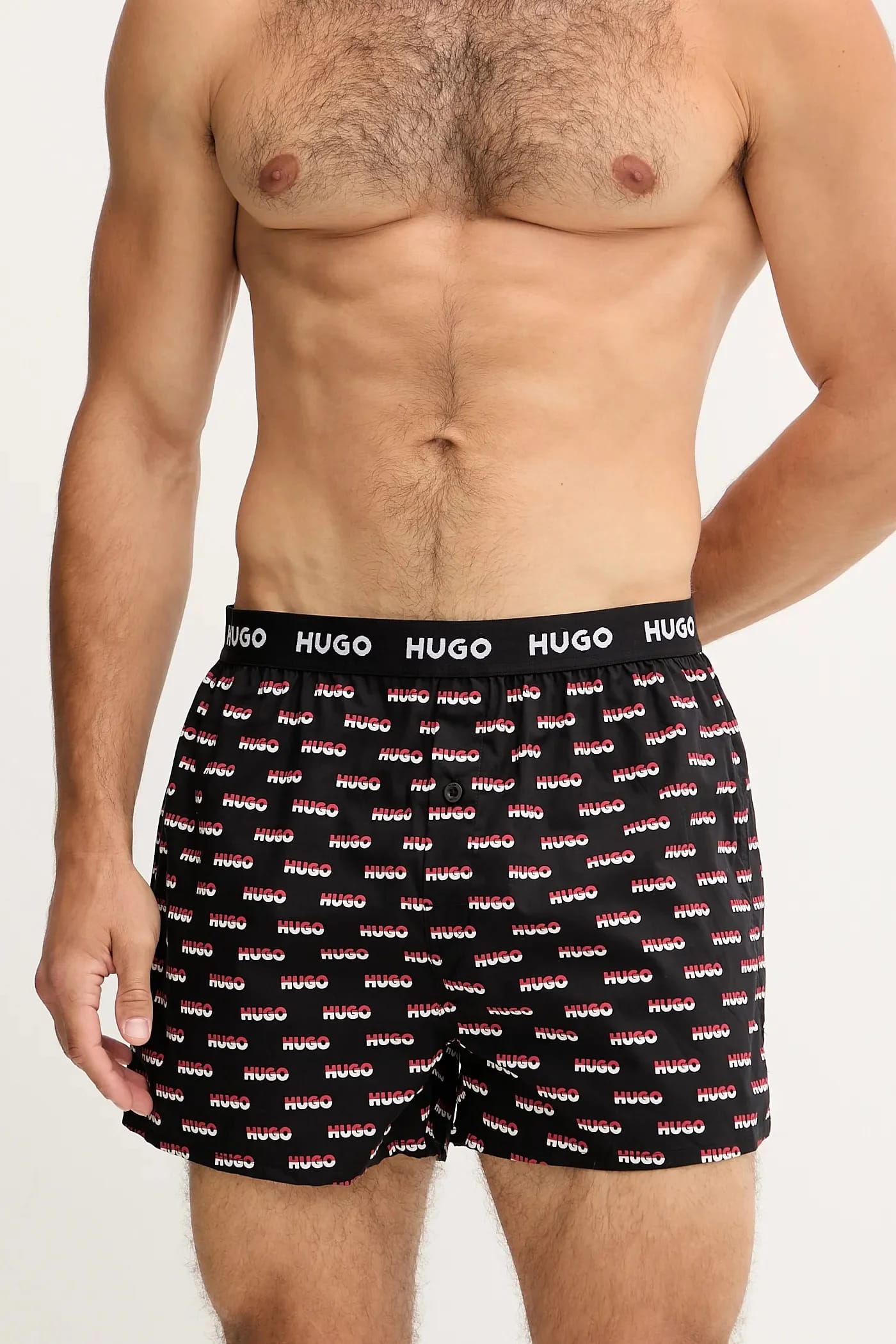 Свободные мужские хлопковые боксеры WOVEN BOXER TRIPLET, 3 шт. - фото 3