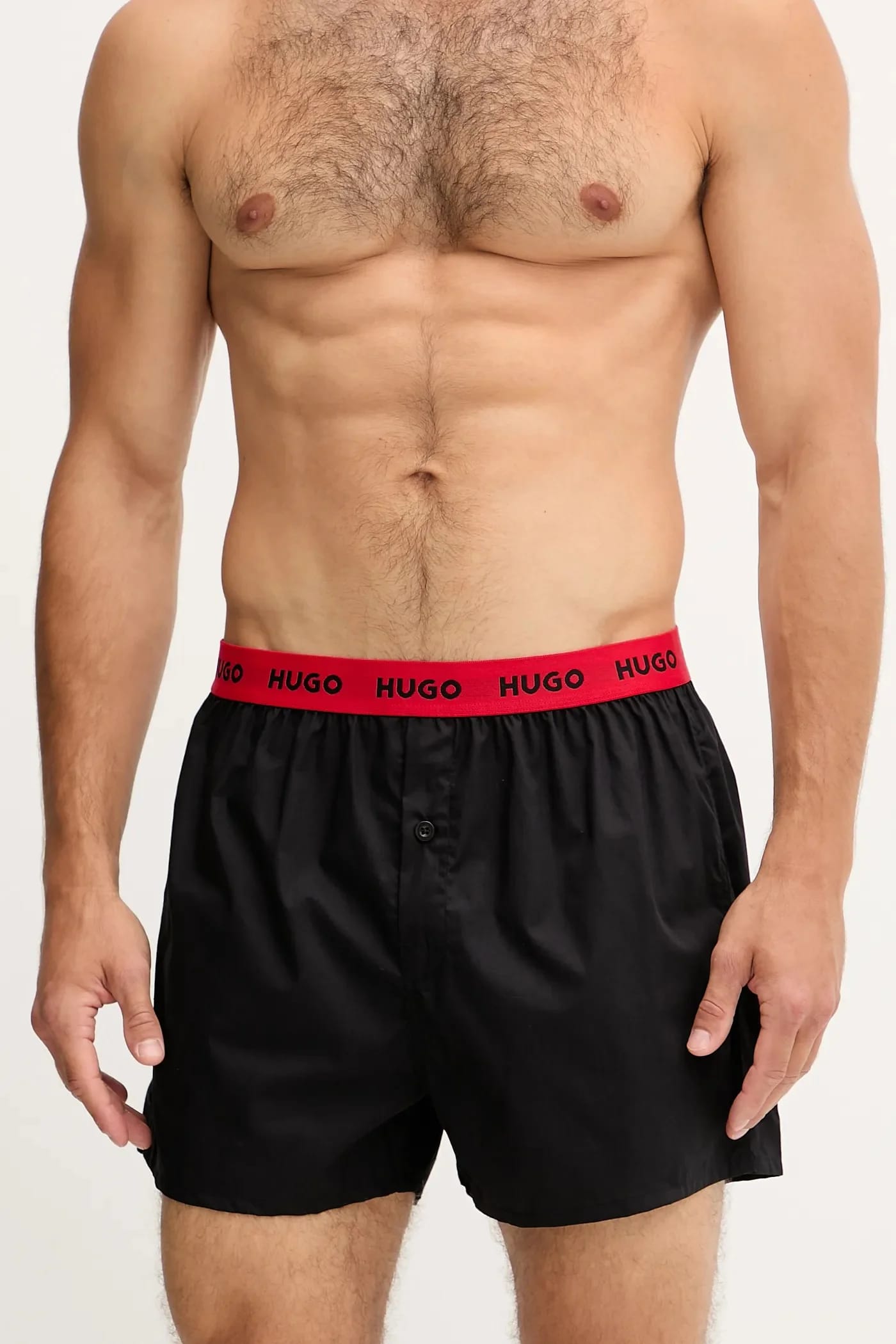 Свободные мужские хлопковые боксеры WOVEN BOXER TRIPLET, 3 шт. - фото 4