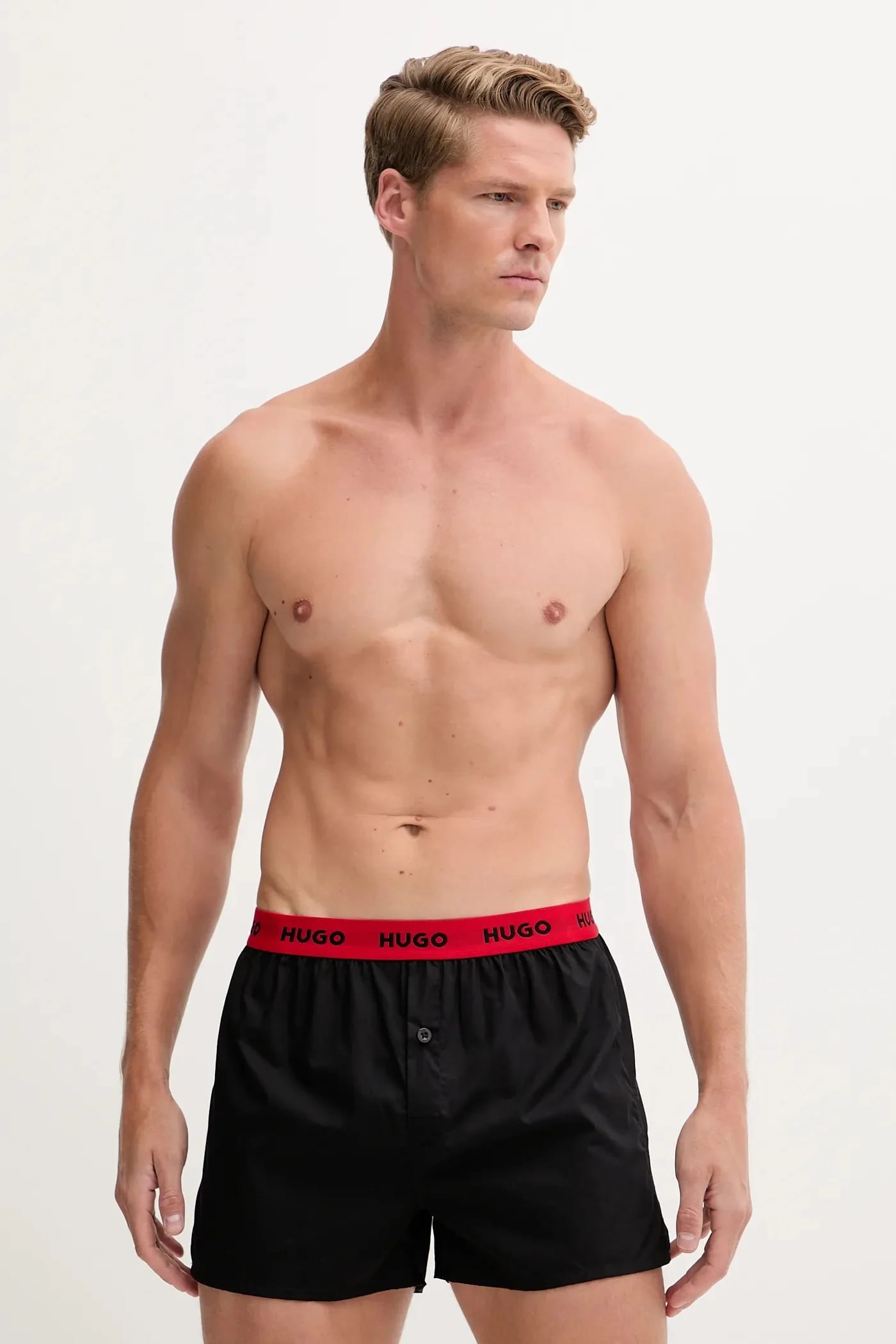 Свободные мужские хлопковые боксеры WOVEN BOXER TRIPLET, 3 шт. - фото 2