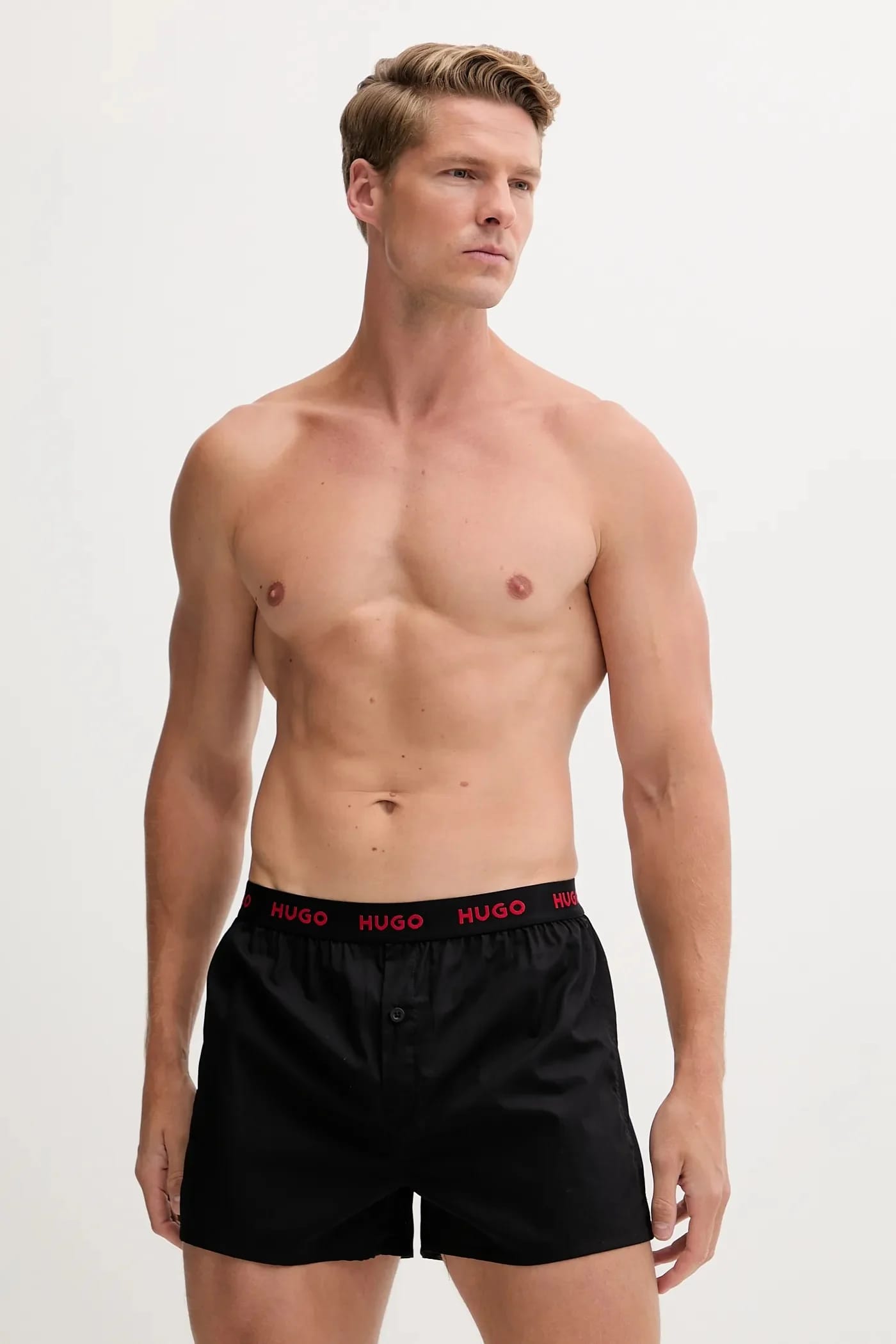 Свободные мужские хлопковые боксеры WOVEN BOXER TRIPLET, 3 шт. - фото 3