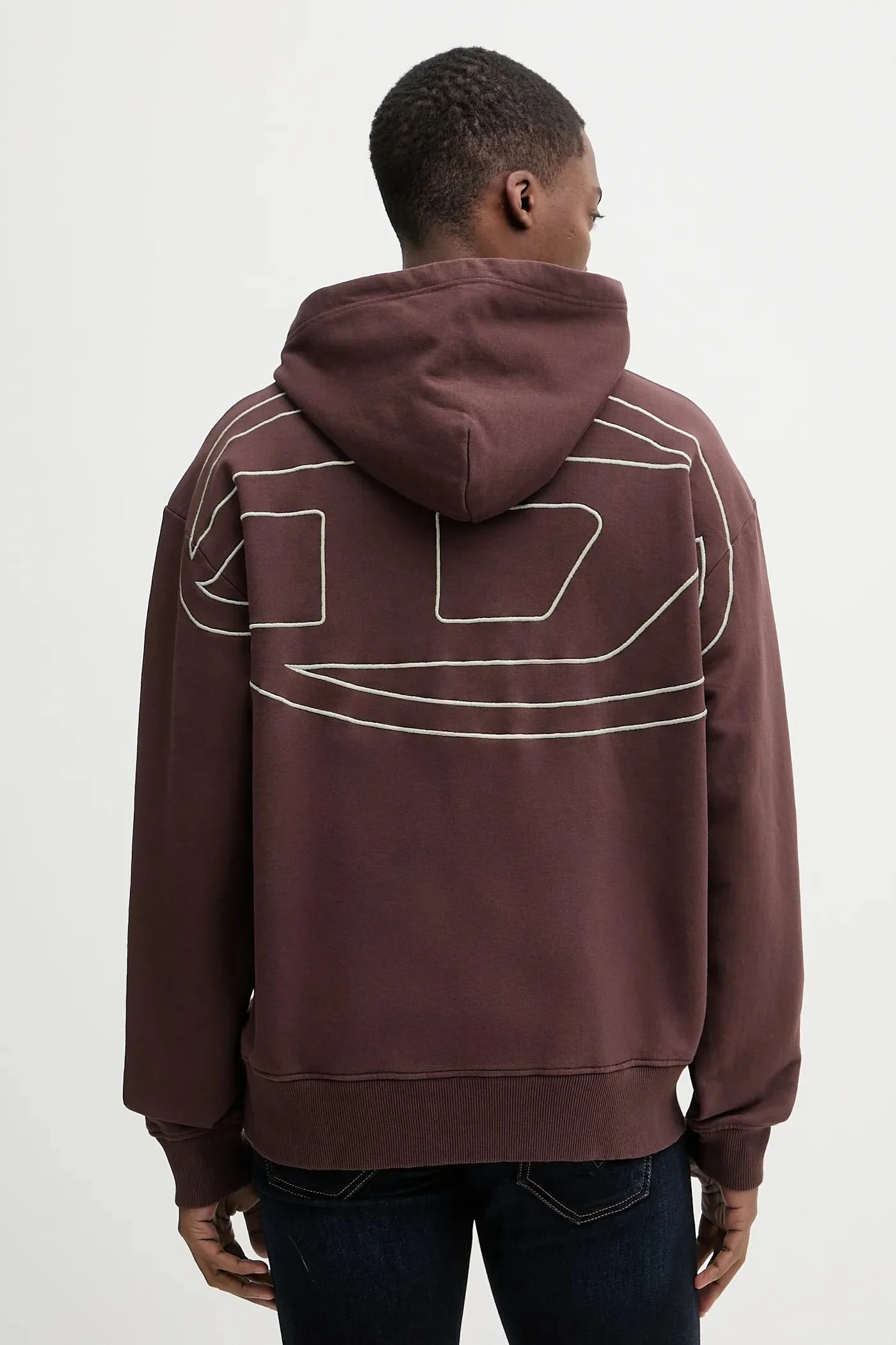 Хлопковая толстовка S-MACS-HOOD-MEGOVAL-D