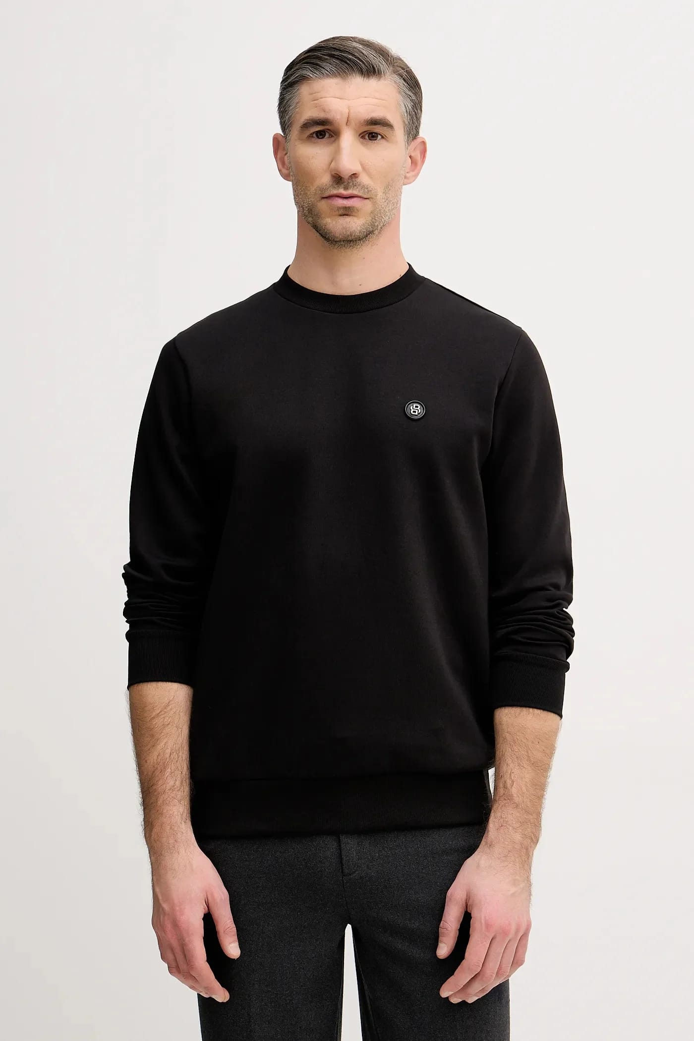 Толстовка C-Sharp 01 черная для мужчин