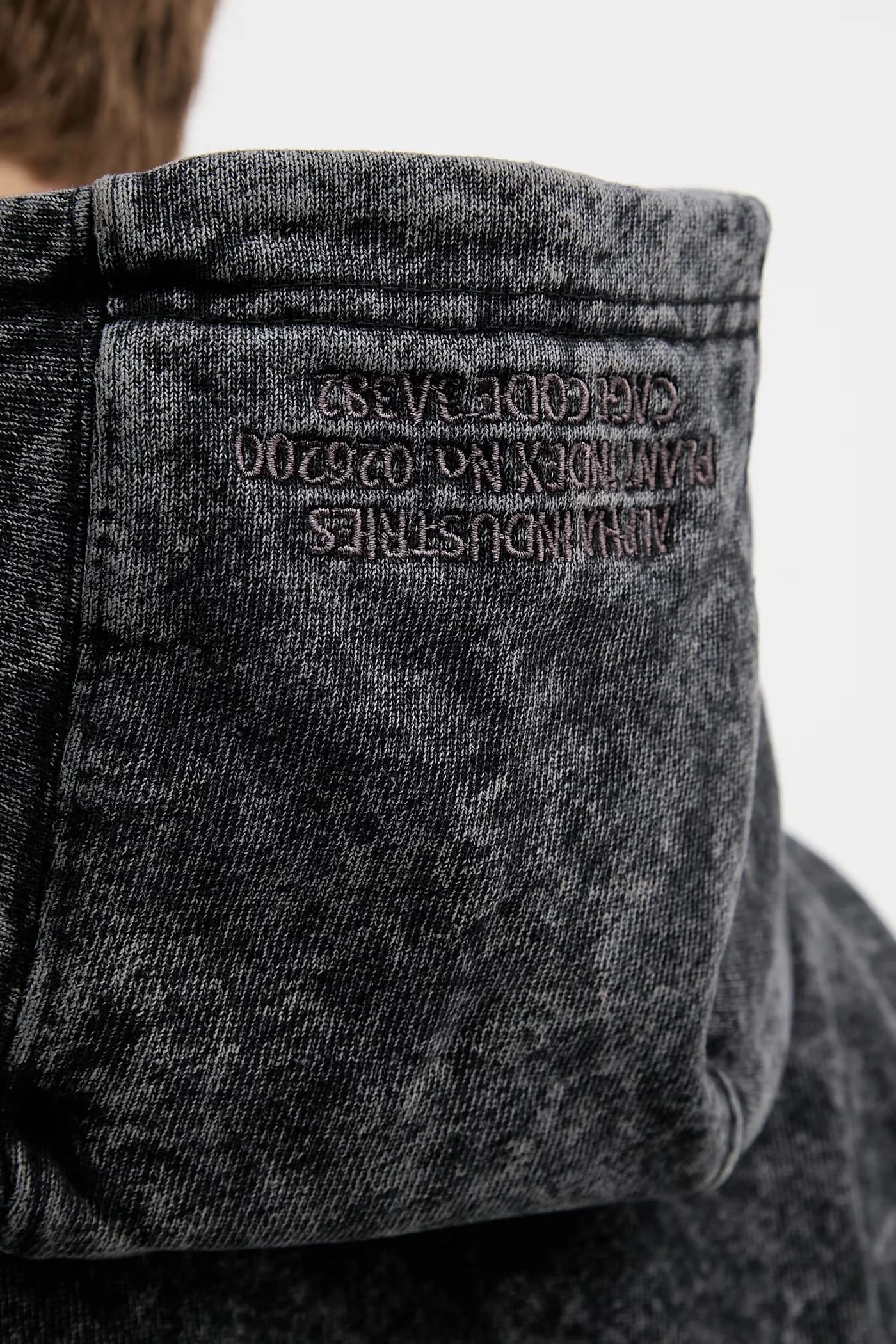Хлопковая толстовка World Embroidery Hoodie - фото 5