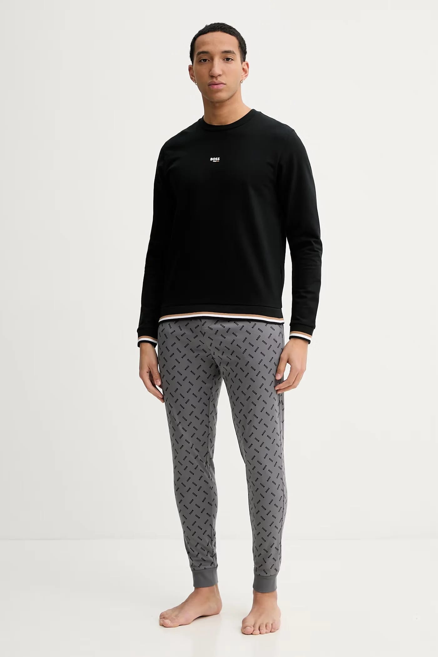 Хлопковая толстовка Lounge Iconic Sweatshirt - фото 2