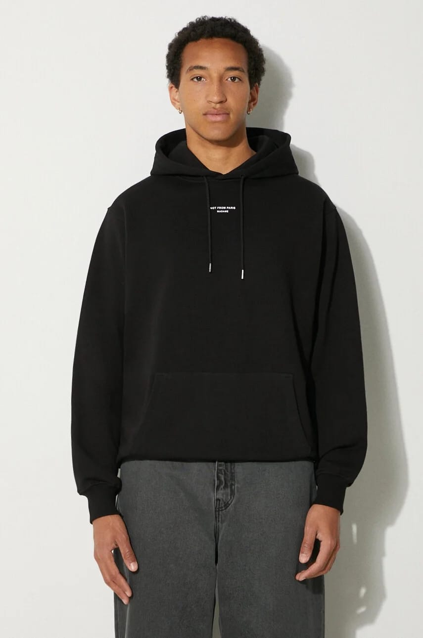 Le Hoodie Slogan и хлопковая толстовка Poche Classique