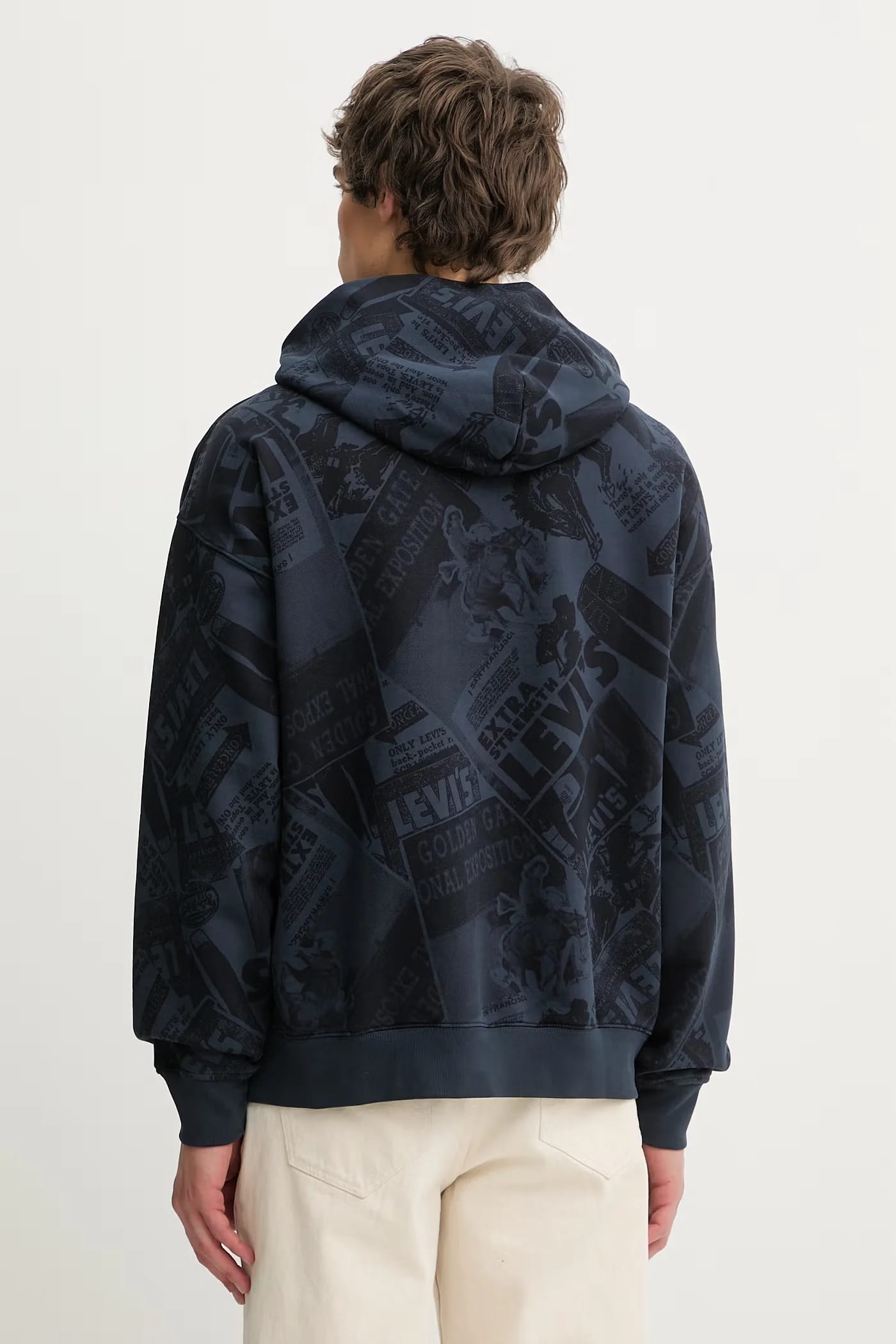 Хлопковая толстовка SUNSET GRAPHIC HOODIE - фото 3