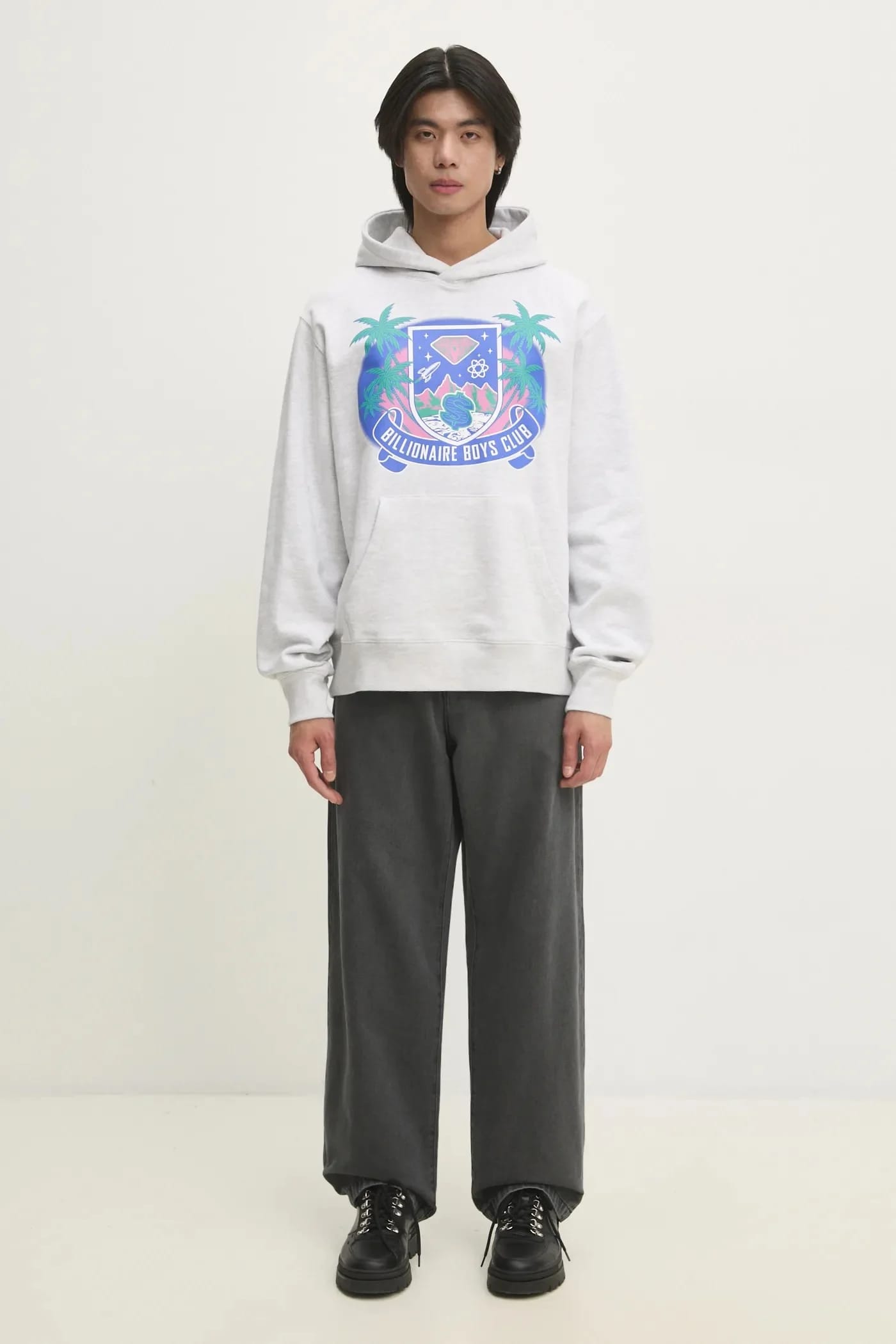 Хлопковая толстовка с капюшоном Tropical Crest Popover Hood - фото 5
