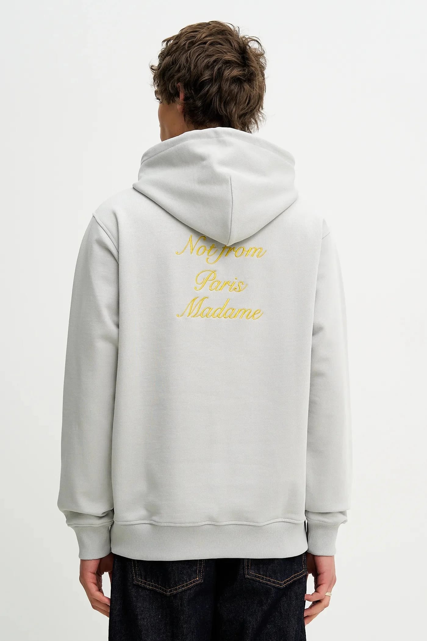 Хлопковая толстовка Le Hoodie со слоганом и каллиграфией