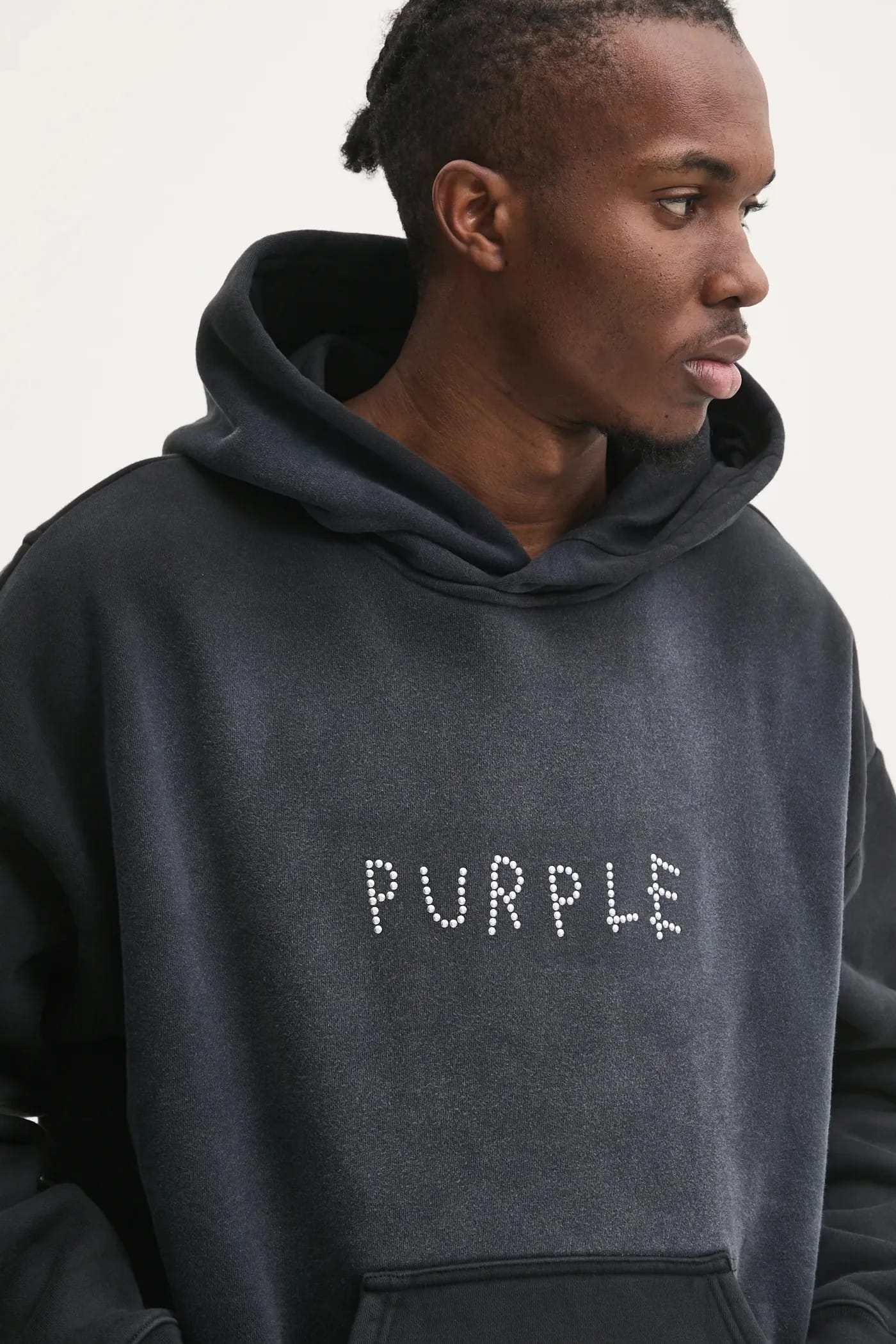 Хлопковая толстовка HWT FLEECE PO HOODY - фото 4