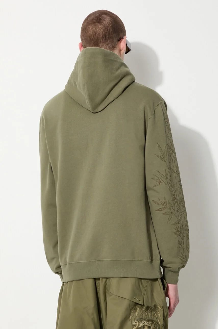 Хлопковая толстовка Dragon Bamboo Hooded Sweat - фото 3