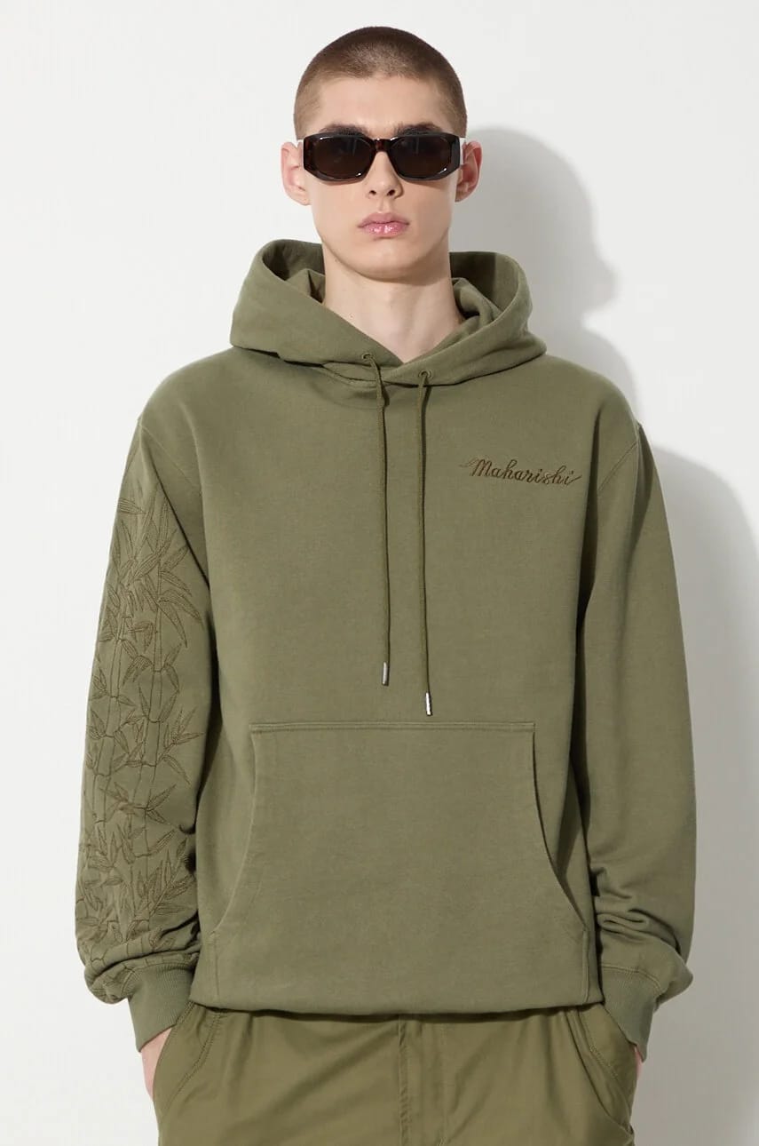 Хлопковая толстовка Dragon Bamboo Hooded Sweat - фото 4