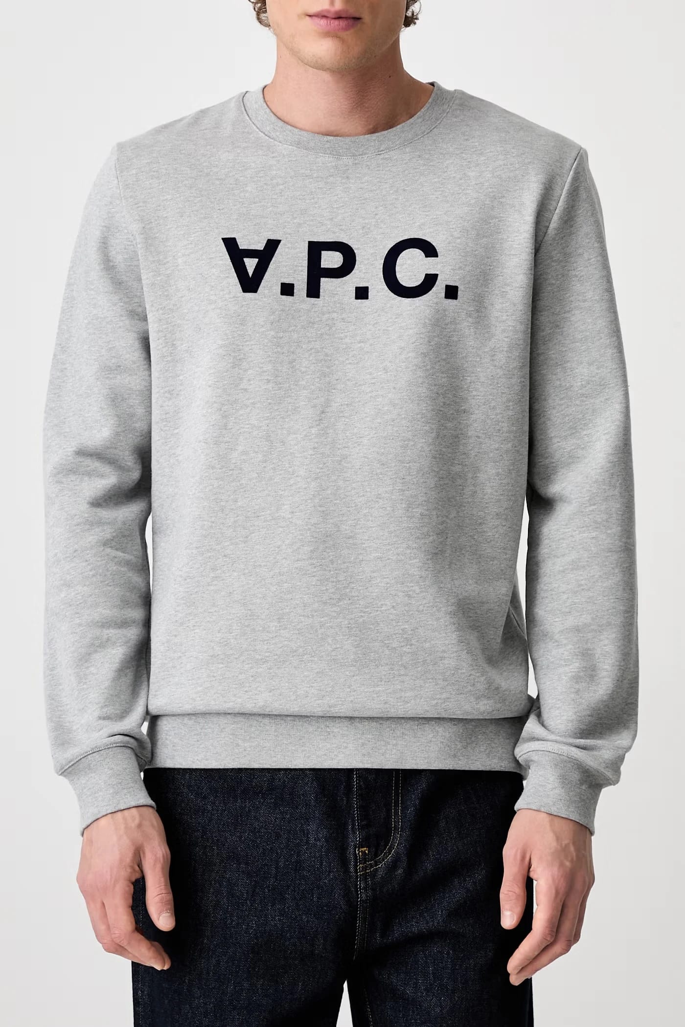 Мужская хлопковая толстовка A.P.C. толстовка Sweat Vpc COECQ-H27378 BLACK - фото 4