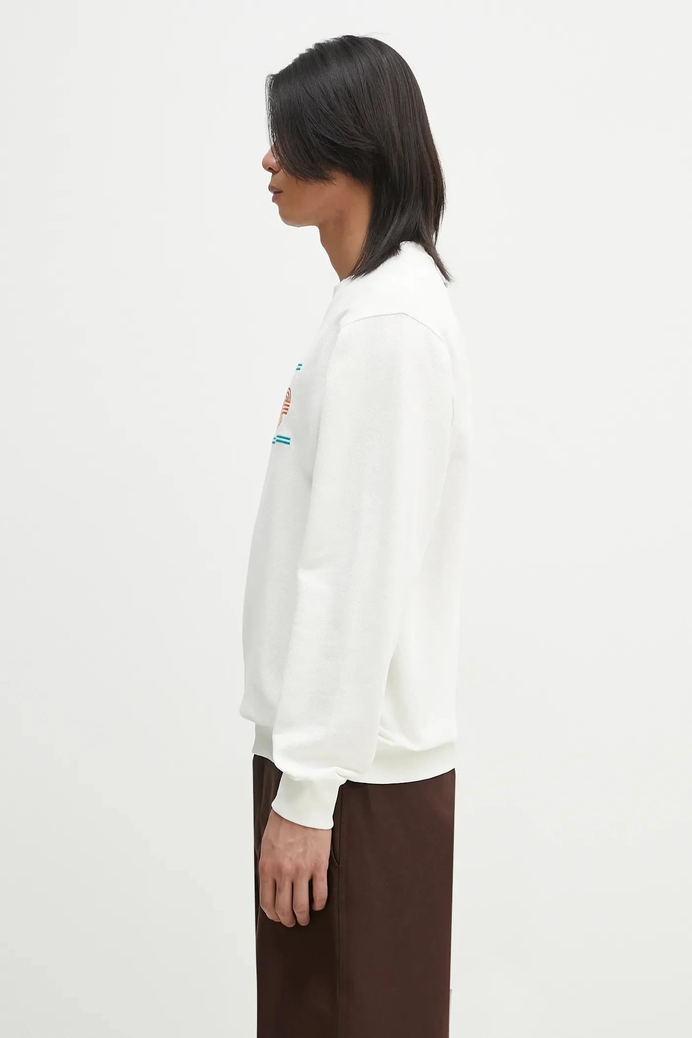 Хлопковая толстовка Le Sweatshirt Pique Tennis - фото 2