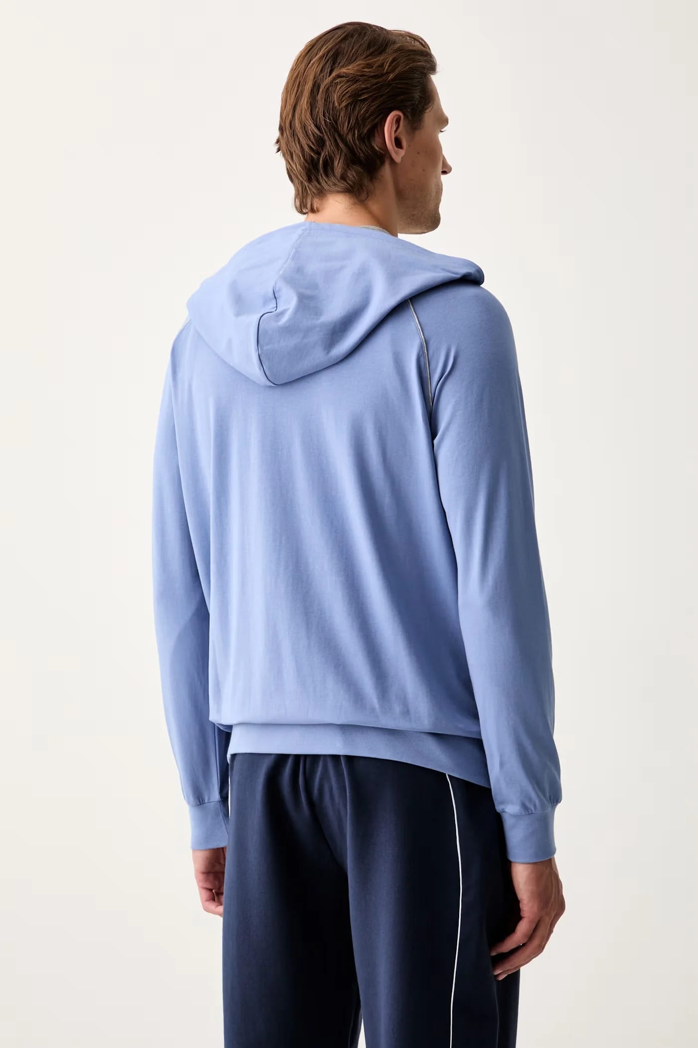 Мужская толстовка Mix&Match Jacket H из хлопка и эластана на молнии с капюшоном - фото 2