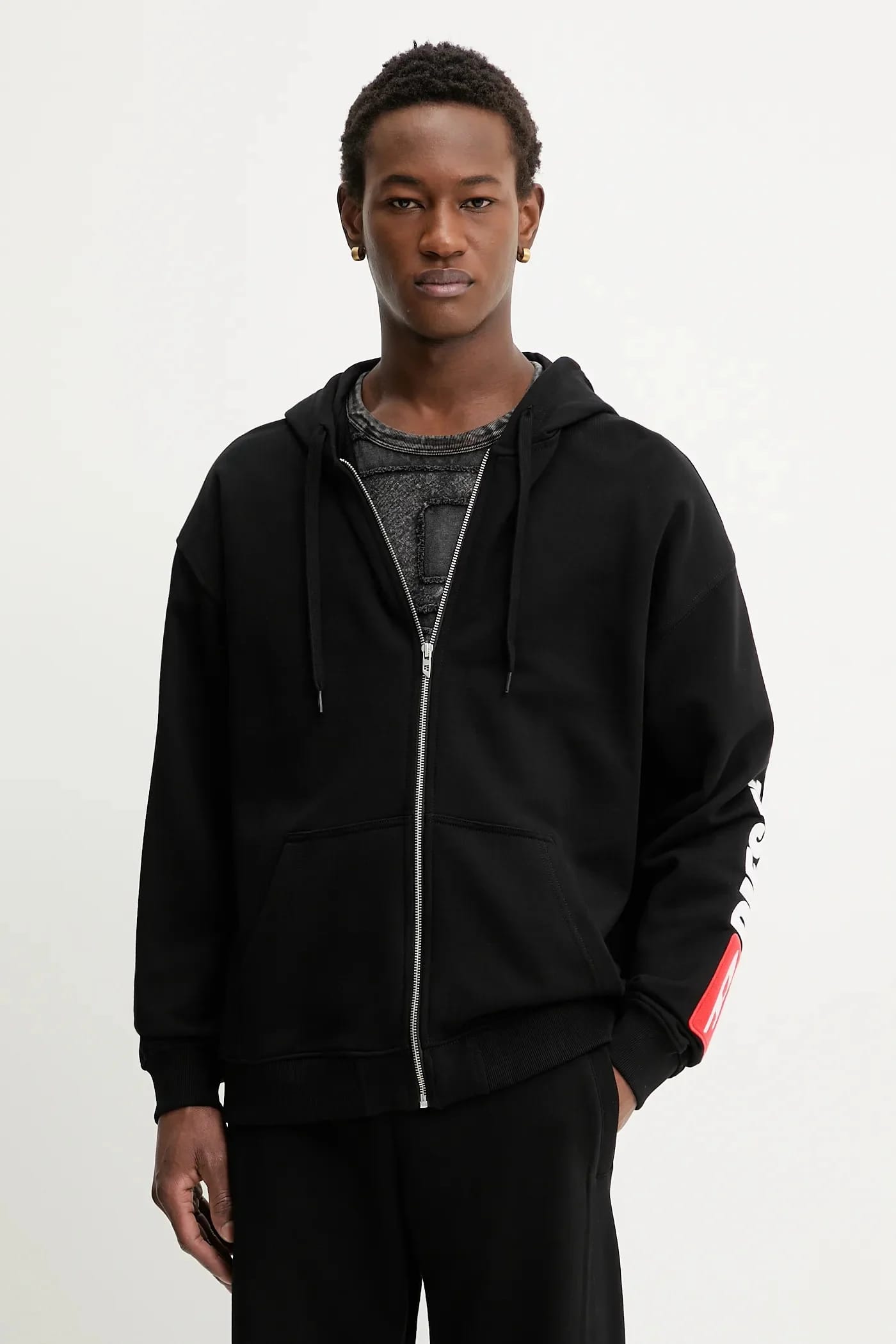 Хлопковая толстовка S-BOXT-ZIP-HOOD-DIV