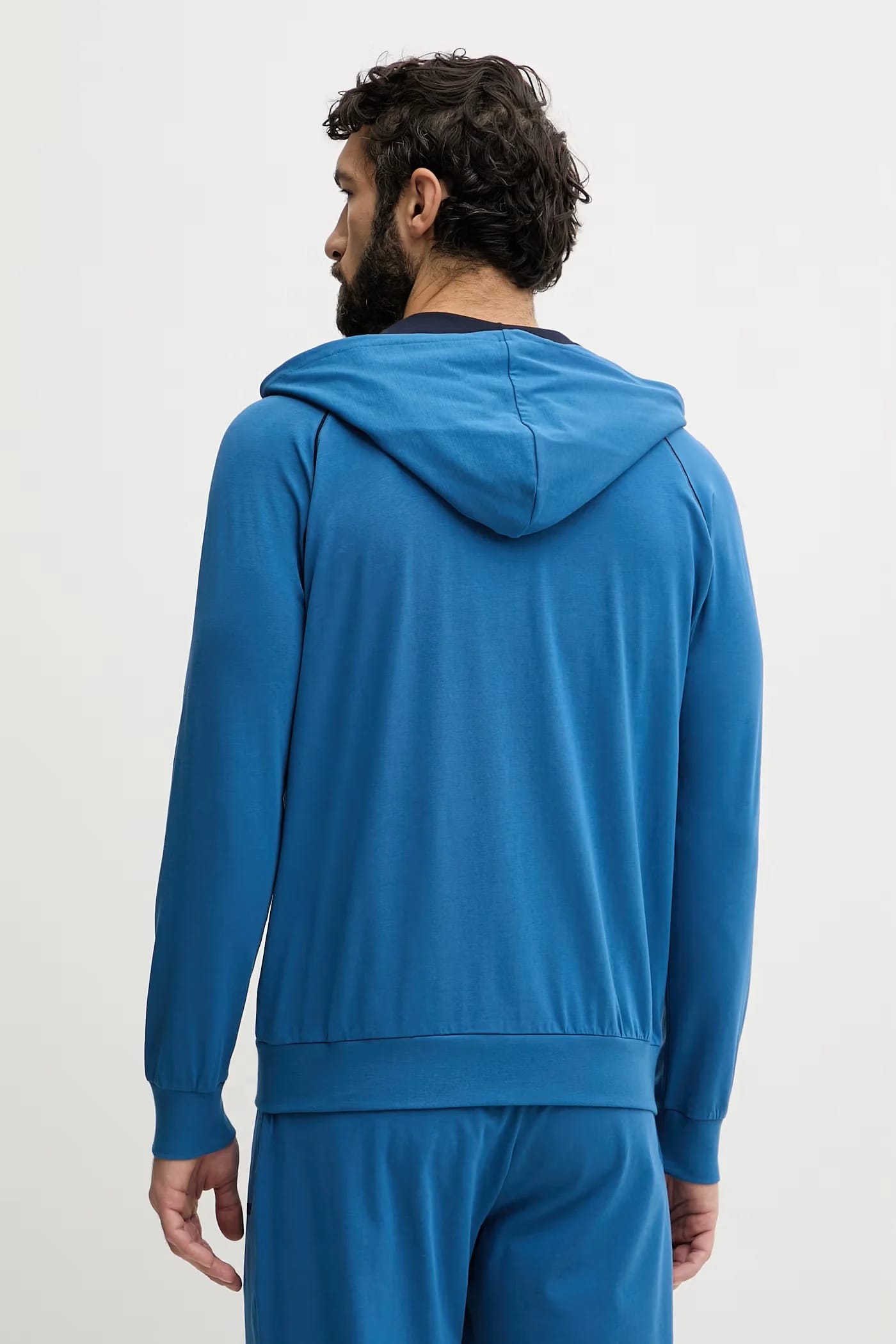 Мужская толстовка Mix&Match Jacket H из хлопка и эластана на молнии с капюшоном - фото 3