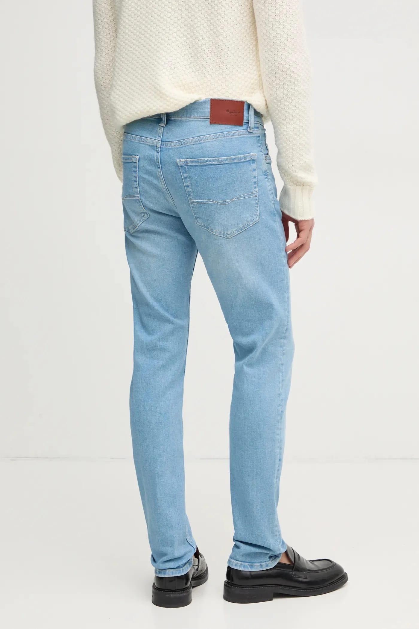 SLIM JEANS HATCH джинсы синие для мужчин - фото 3