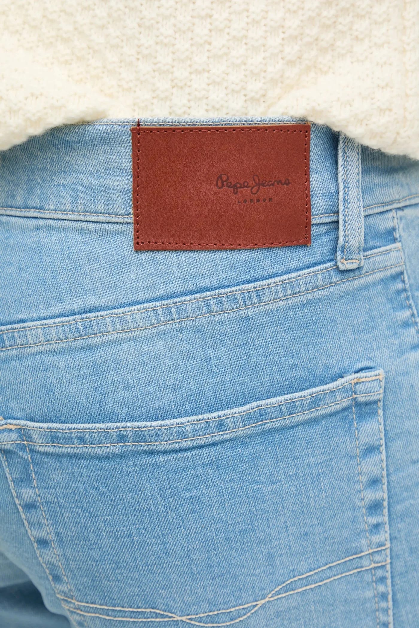 SLIM JEANS HATCH джинсы синие для мужчин - фото 4