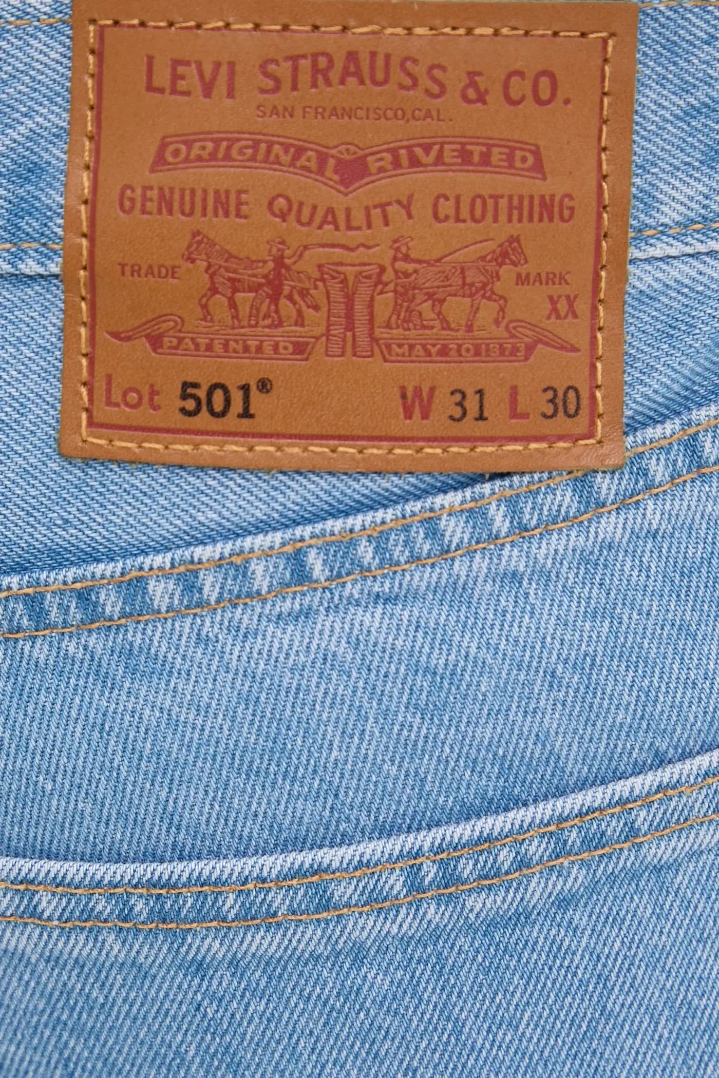 501® Levi's®ОРИГИНАЛЬНЫЕ джинсы - фото 4