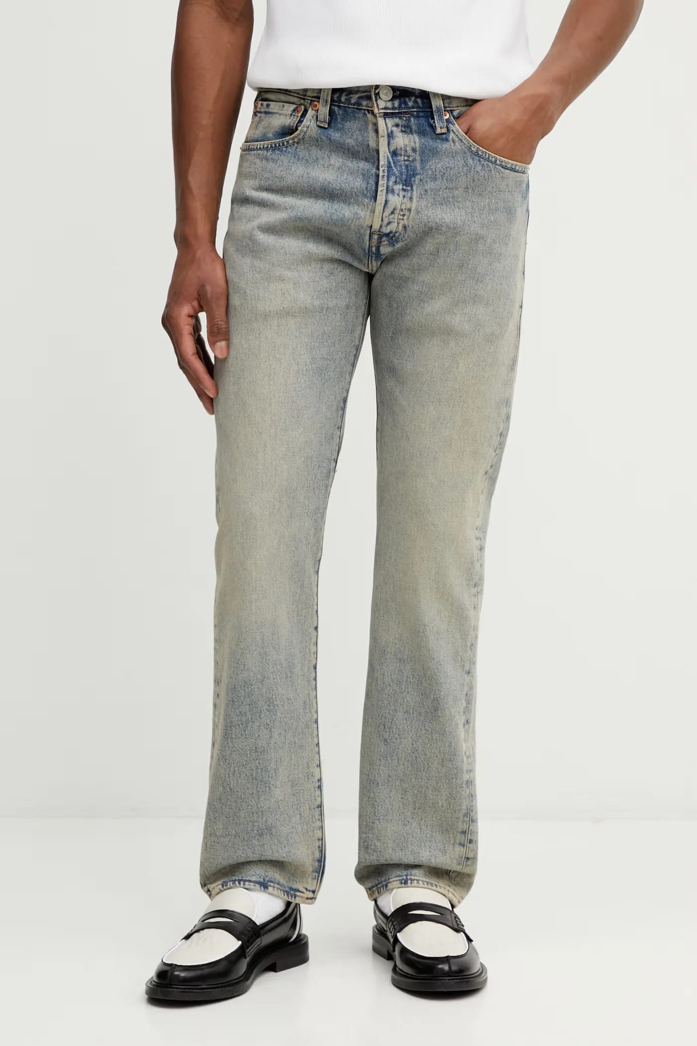 501® джинсы LEVIS®ORIGINAL FIT синие для мужчин