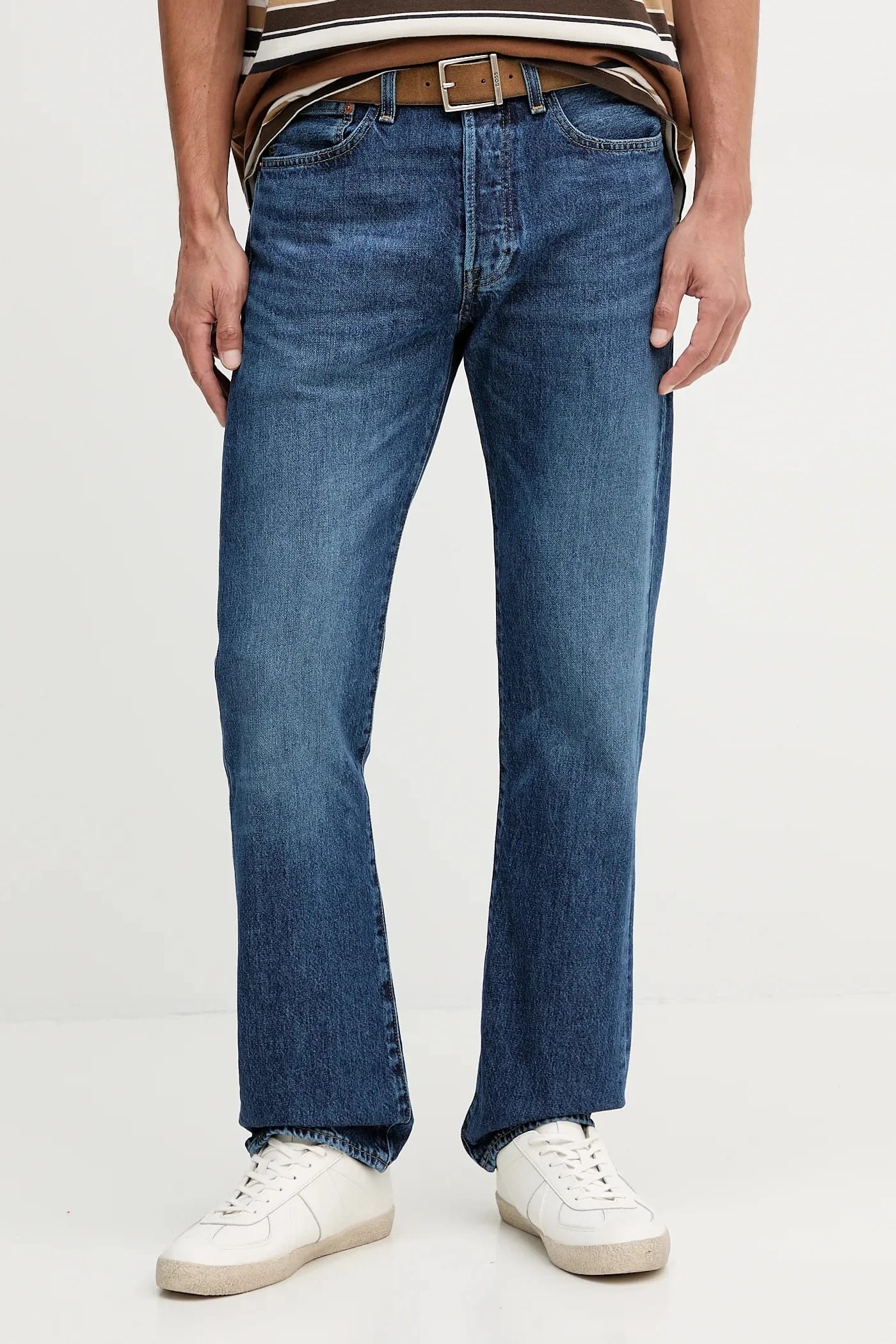 Джинсы 501® LEVIS®ORIGINAL FIT из хлопка