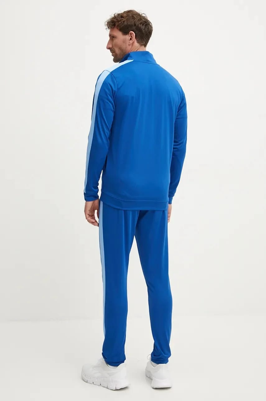 Спортивный спортивный костюм Knit Track Suit синий для мужчин - фото 2
