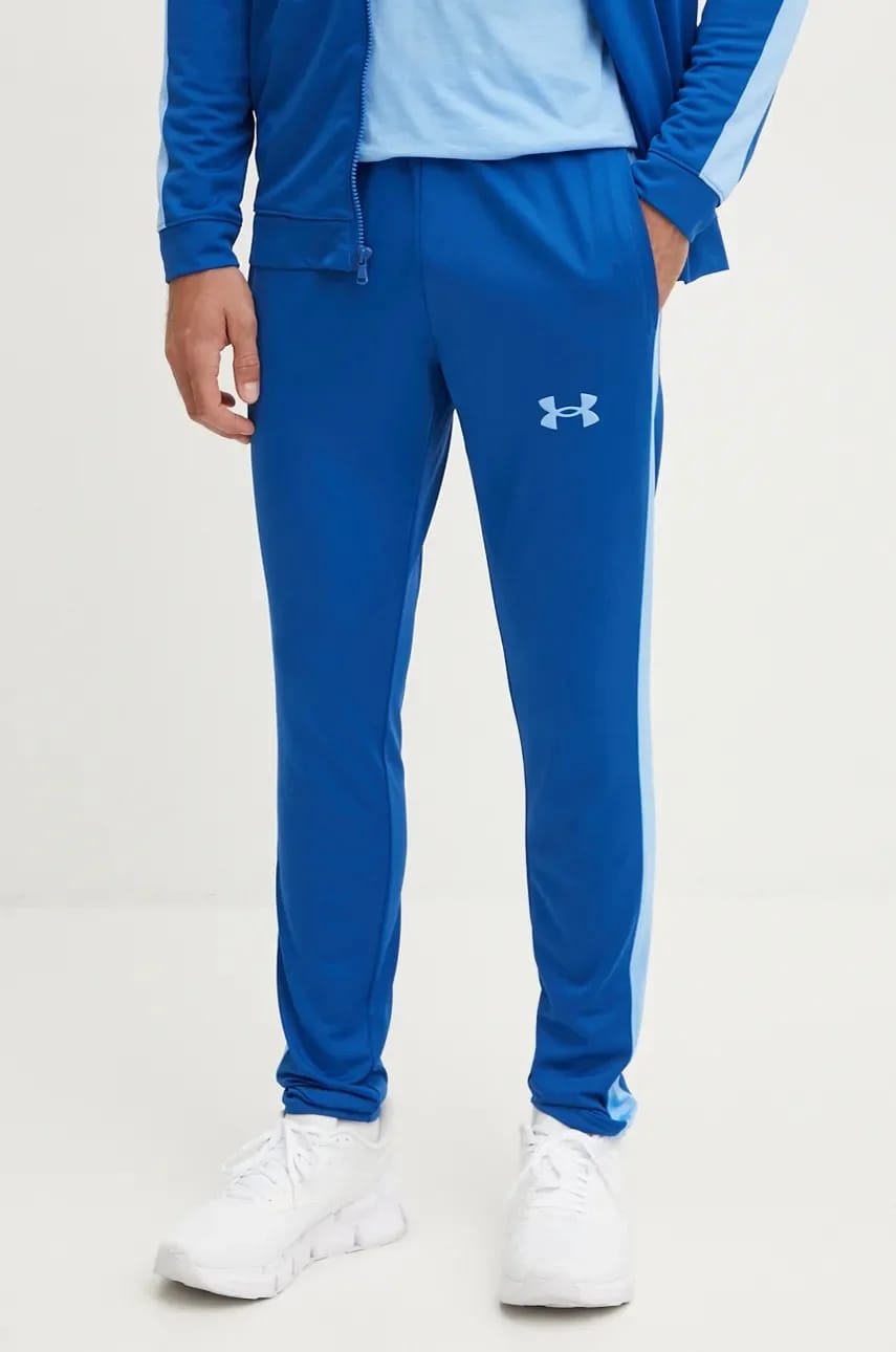 Спортивный спортивный костюм Knit Track Suit синий для мужчин - фото 4