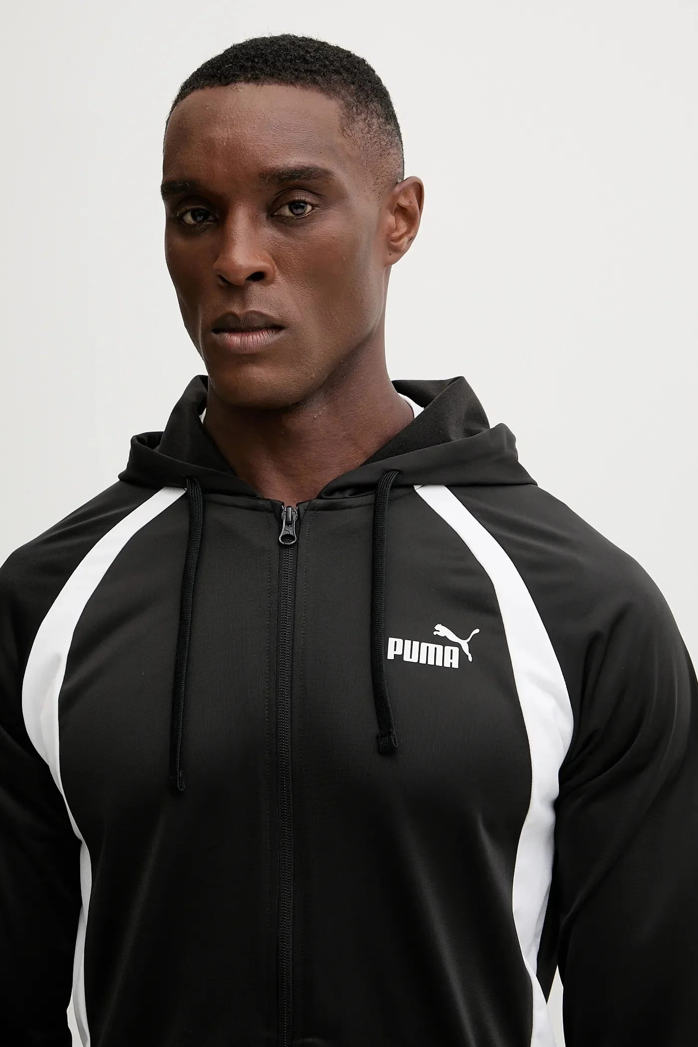 Спортивный костюм черный для мужчин - фото 5