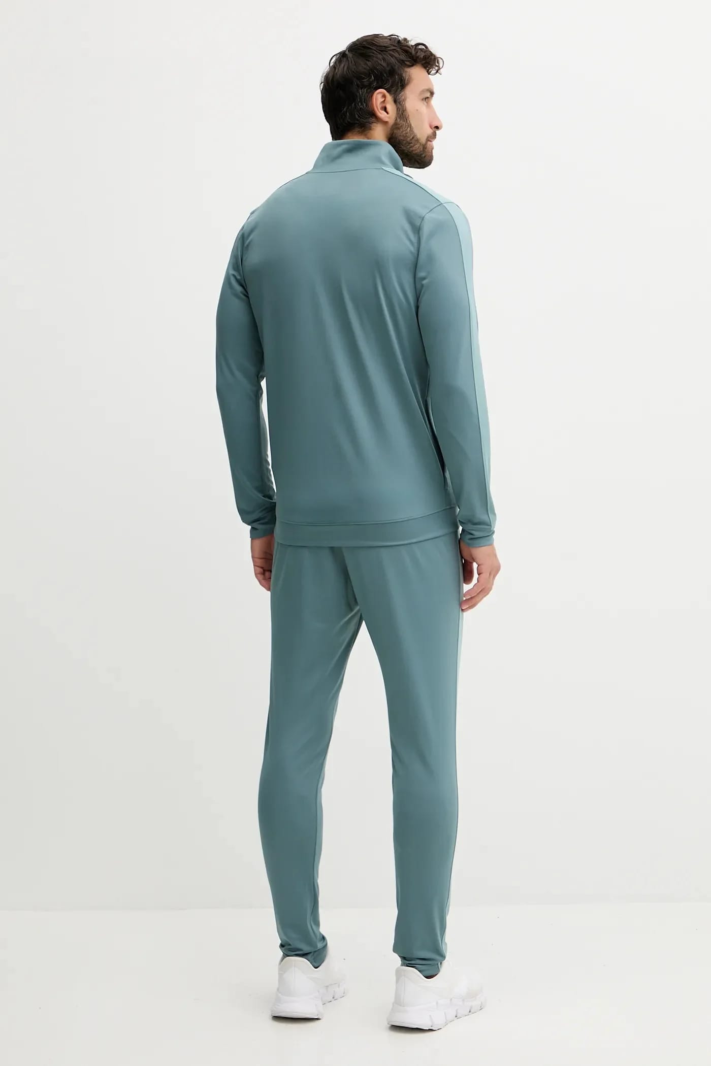 Спортивный спортивный костюм Knit Track Suit зеленый для мужчин - фото 2