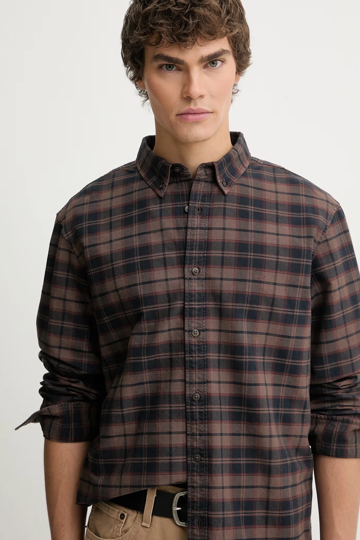 AUTHENTIC BUTTON DOWN хлопковая рубашка - фото 4