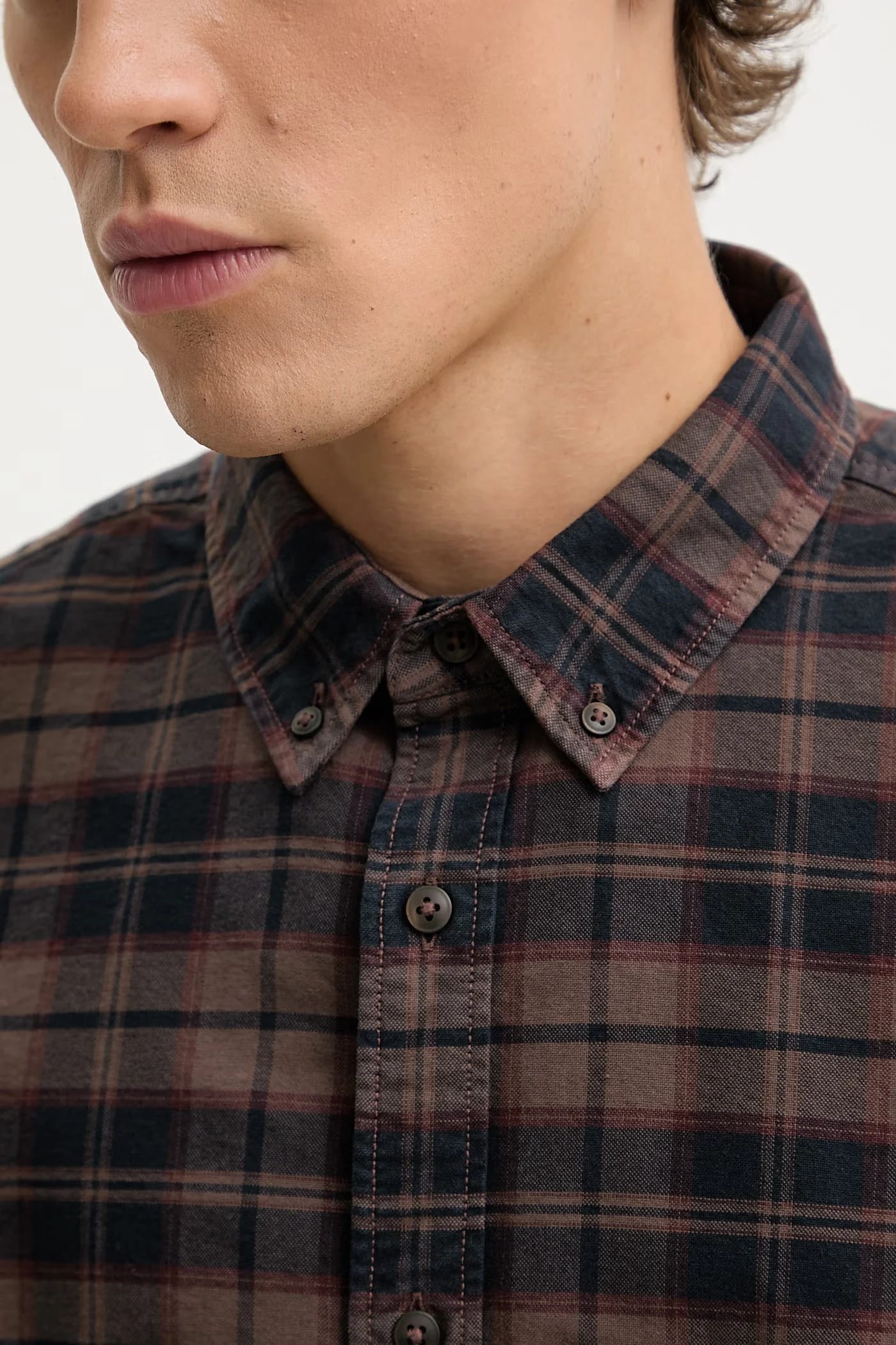 AUTHENTIC BUTTON DOWN хлопковая рубашка - фото 5