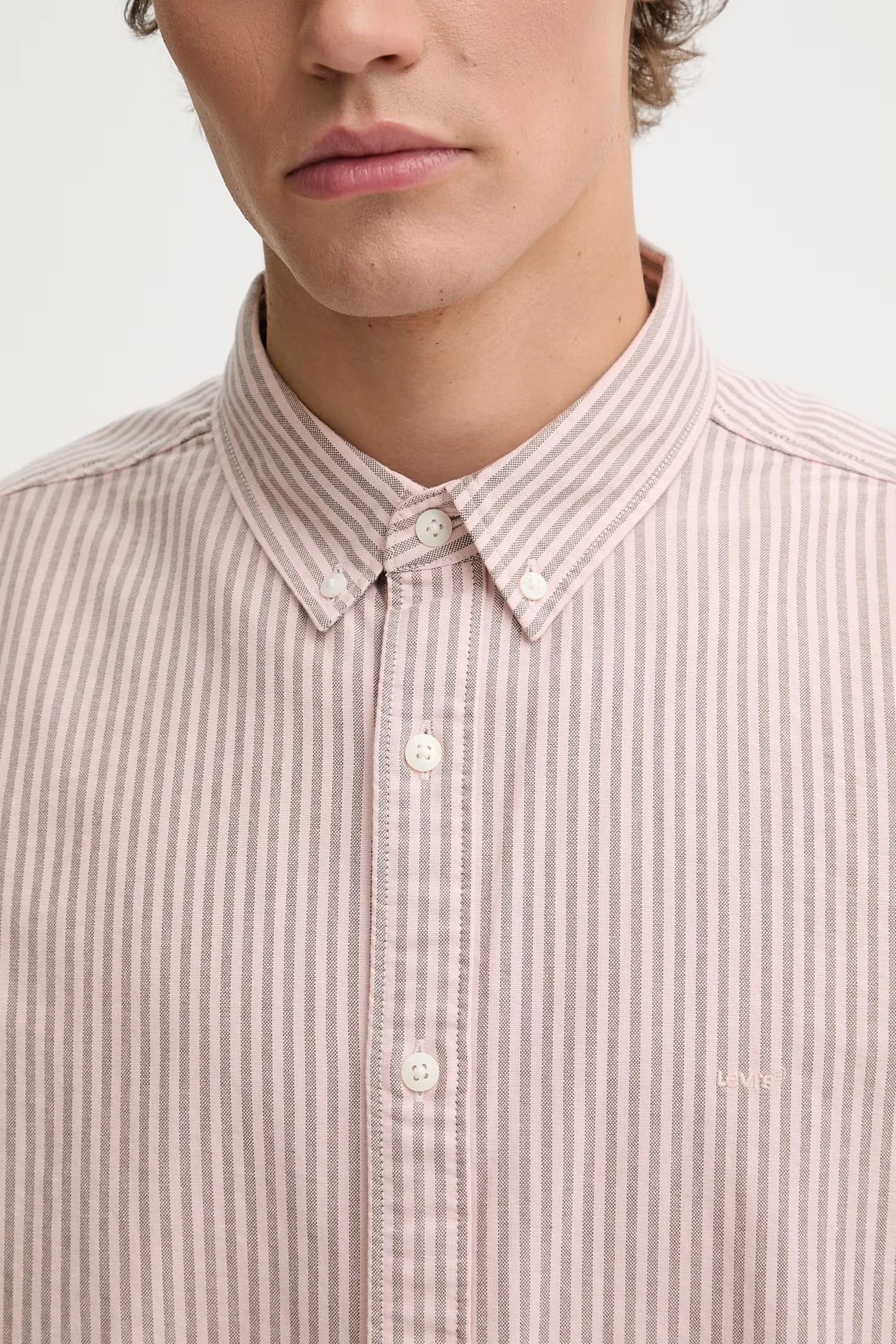 AUTHENTIC BUTTON DOWN хлопковая рубашка - фото 5