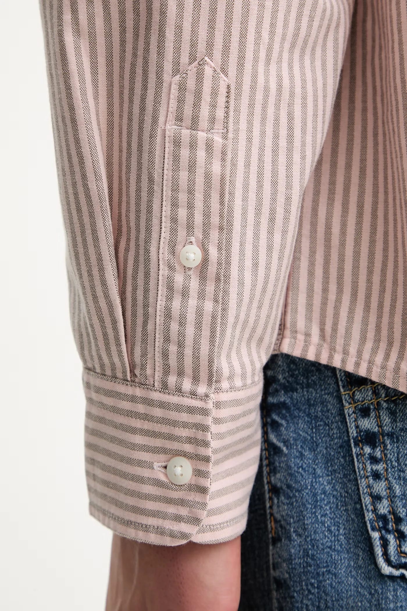 AUTHENTIC BUTTON DOWN хлопковая рубашка - фото 6