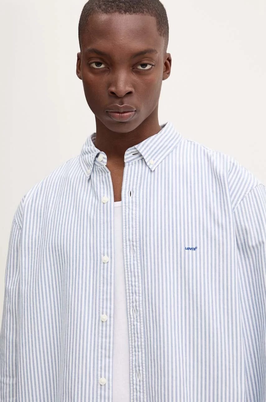 Мужская рубашка из хлопка AUTHENTIC BUTTON DOWN - фото 5