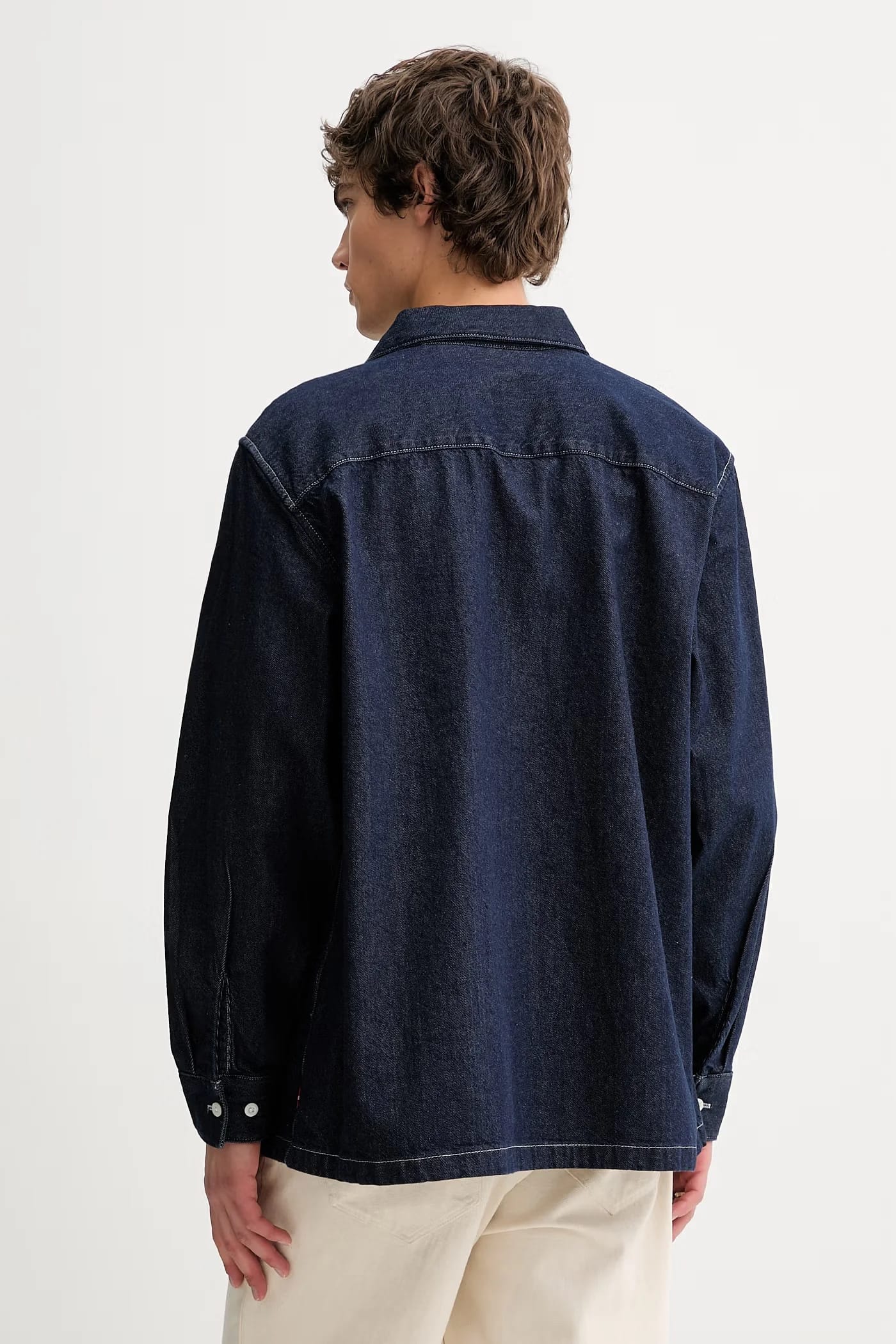 Хлопковая джинсовая рубашка LS WORKER - WW x WORKWEAR - фото 3