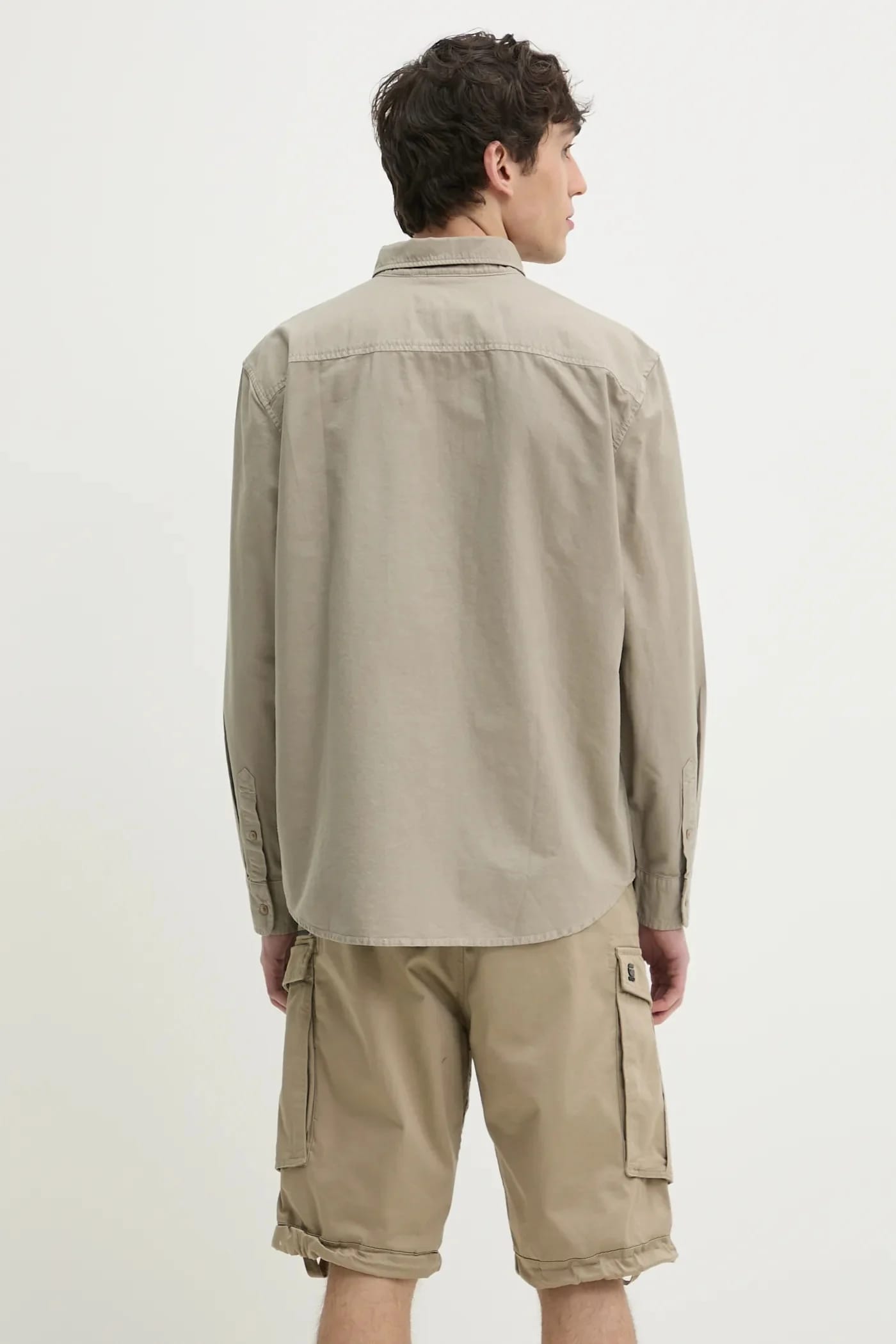 Мужская рубашка из хлопка AUTHENTIC BUTTON DOWN - фото 3