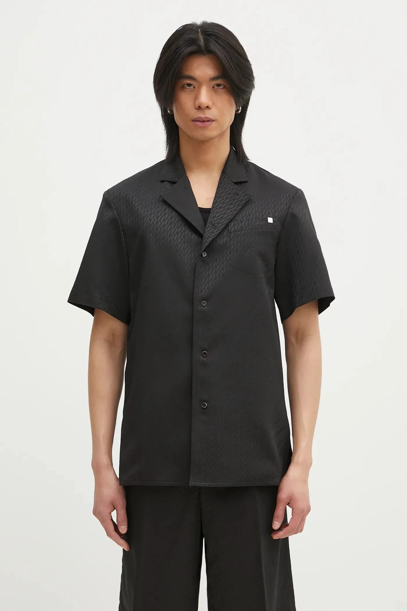 Рубашка Modest Ss Sh.Tonal J из смесовой шерсти