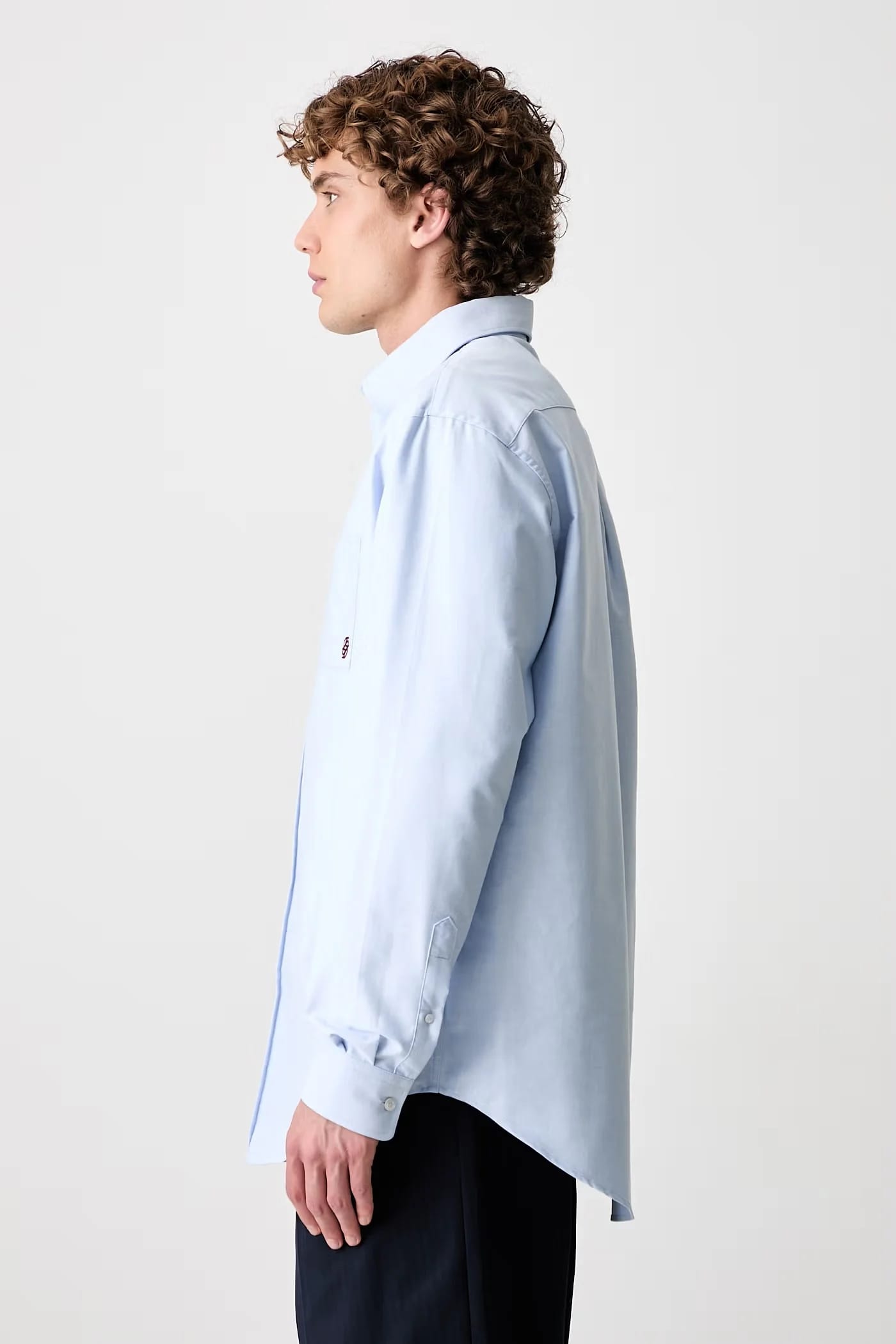 La Chemise Oxford мужская хлопковая рубашка - фото 4