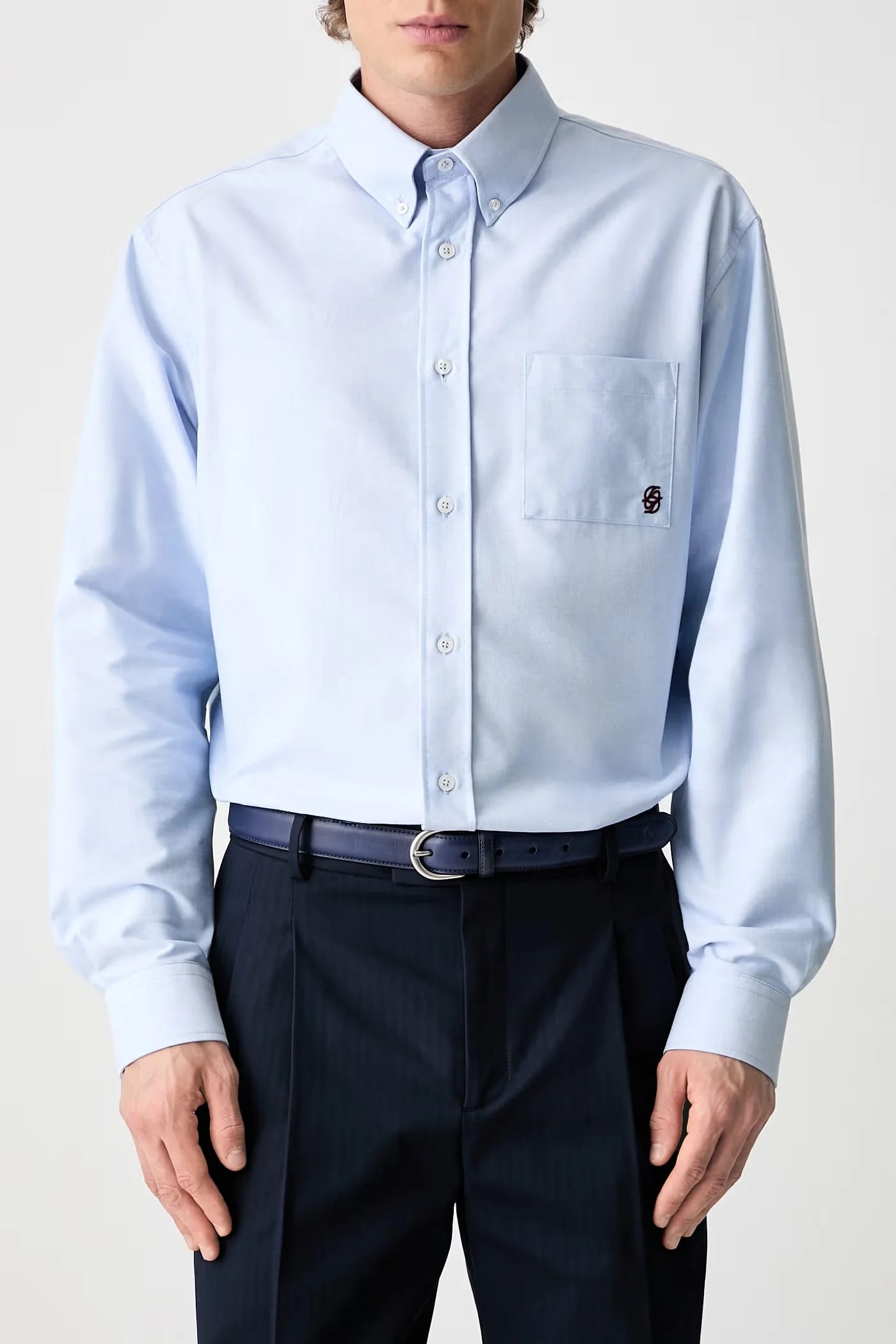 La Chemise Oxford мужская хлопковая рубашка - фото 5