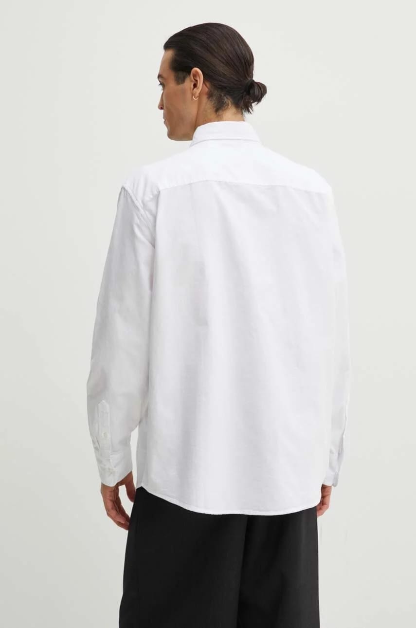 Мужская рубашка из хлопка AUTHENTIC BUTTON DOWN - фото 4